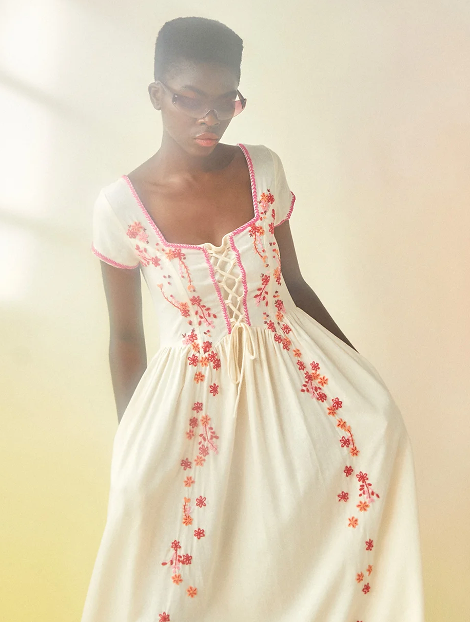 Rafaella Dress | Ivory
