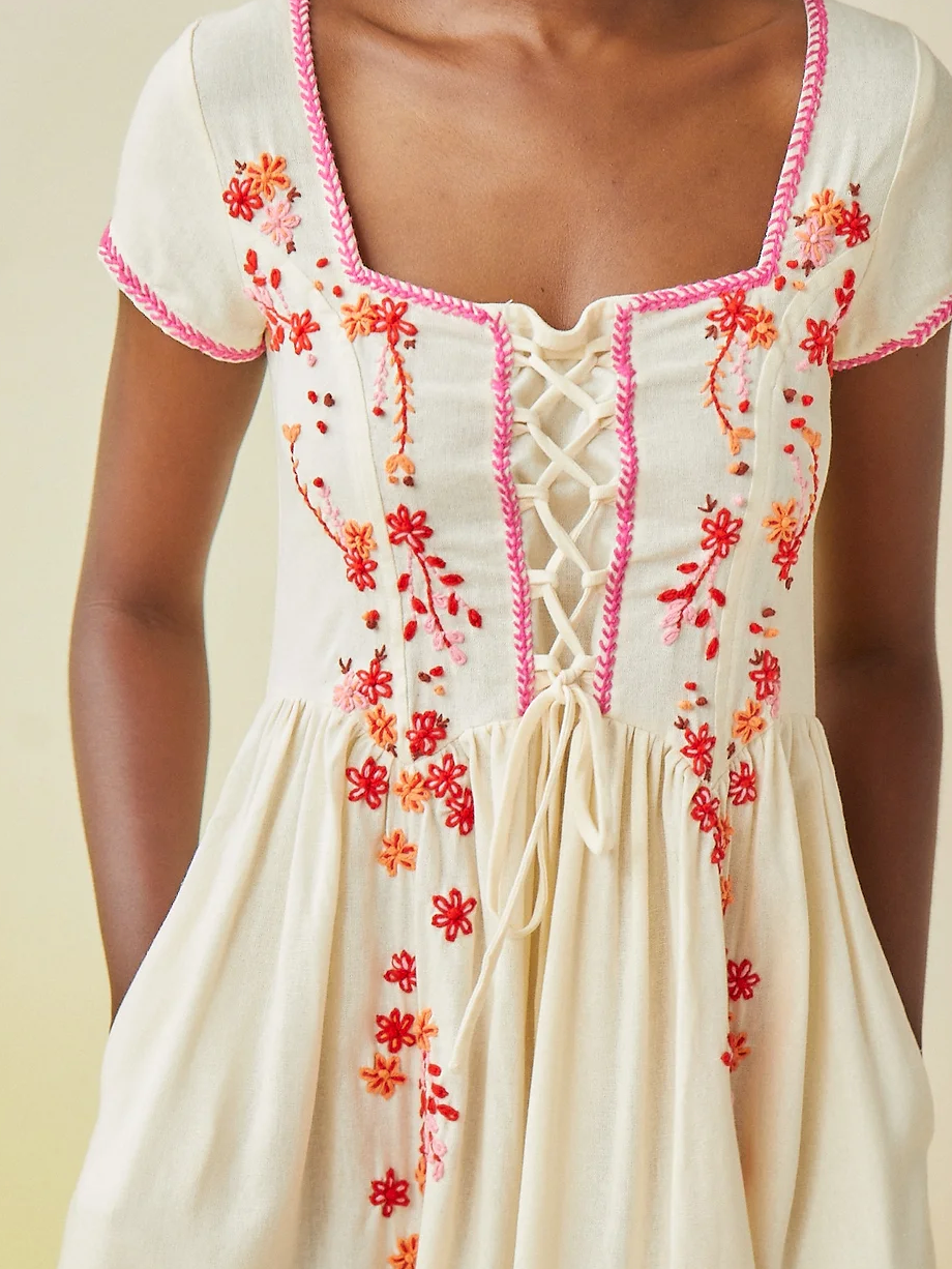 Rafaella Dress | Ivory
