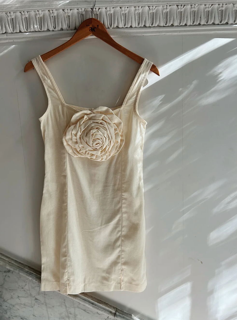 Marina Linen Dress | Ivory