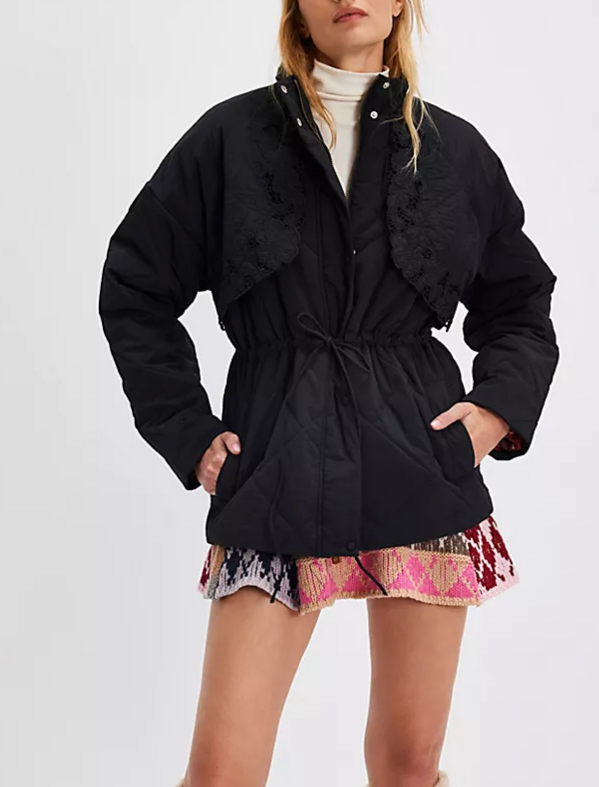 Amera Puffer Jacket | Black