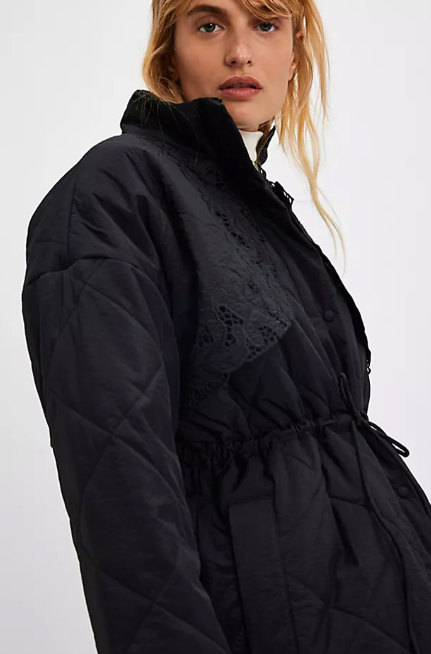 Amera Puffer Jacket | Black