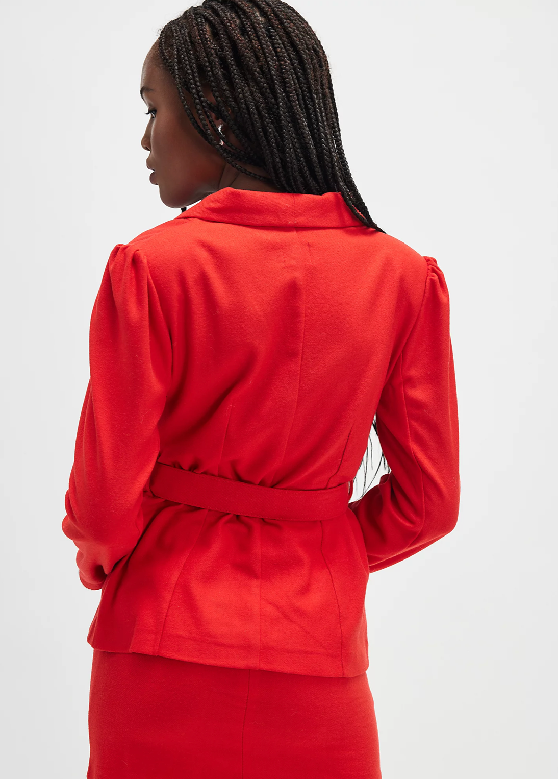 Beca Wool Jacket | Red