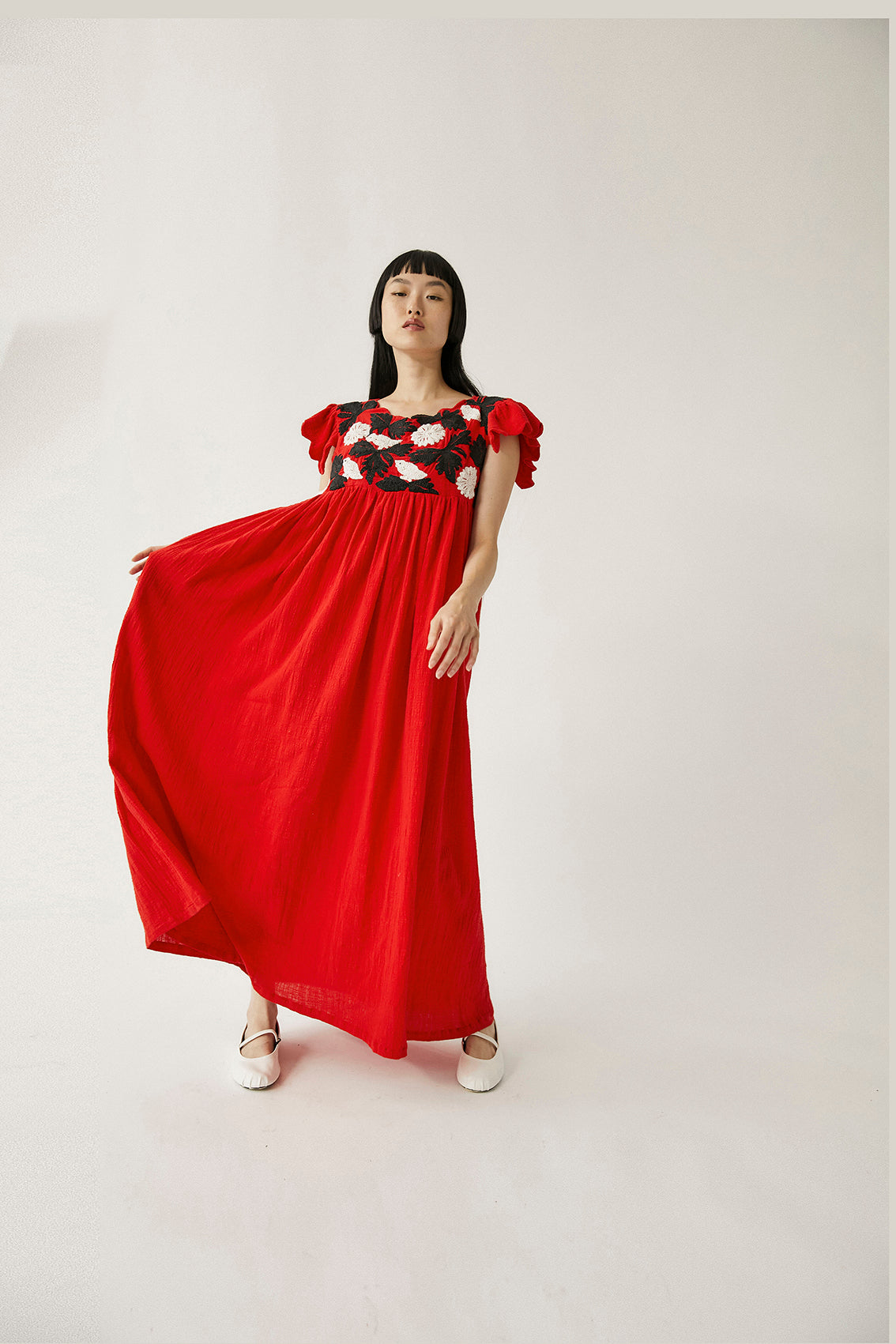 Lunda Dress | Red