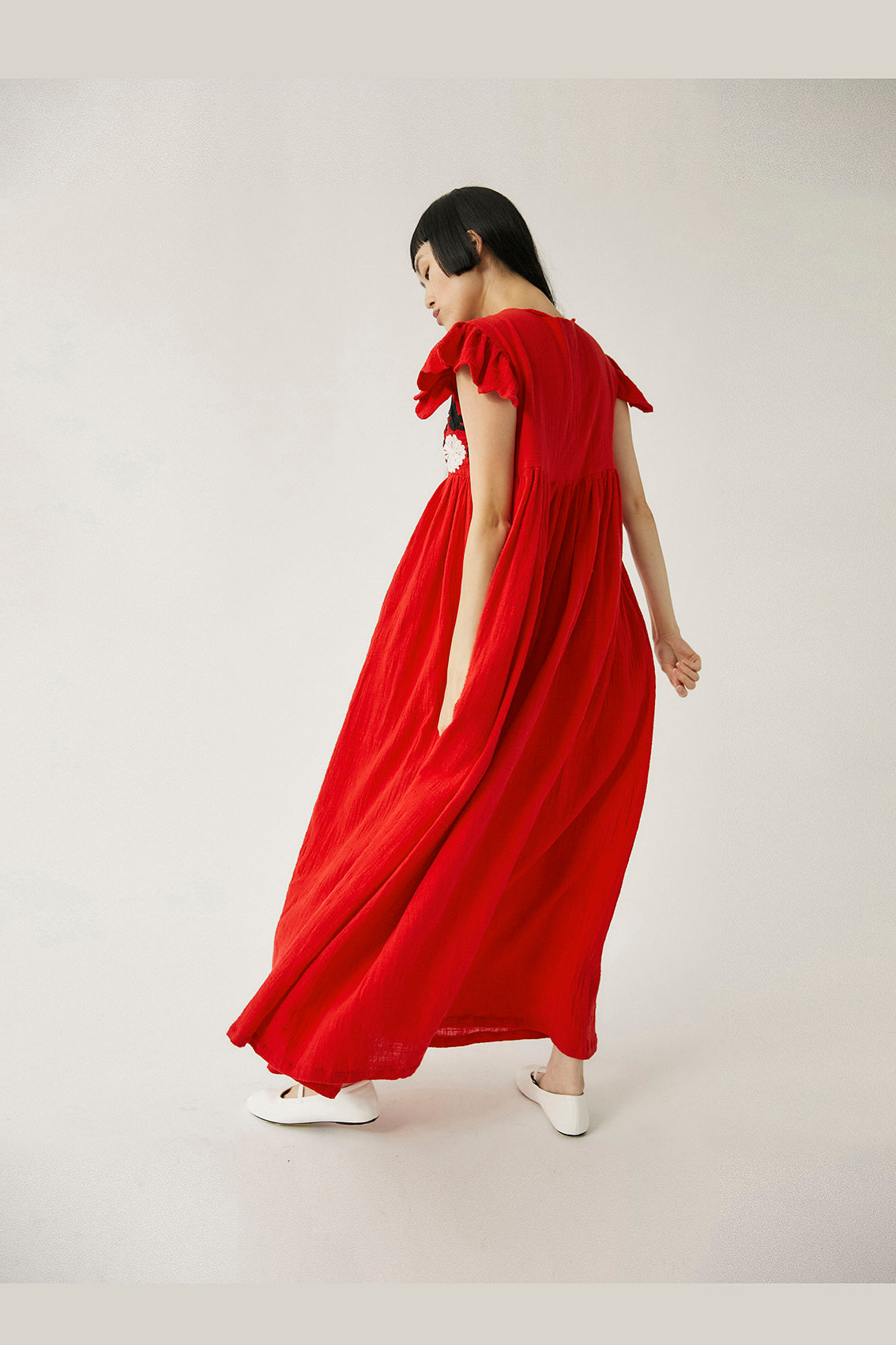 Lunda Dress | Red