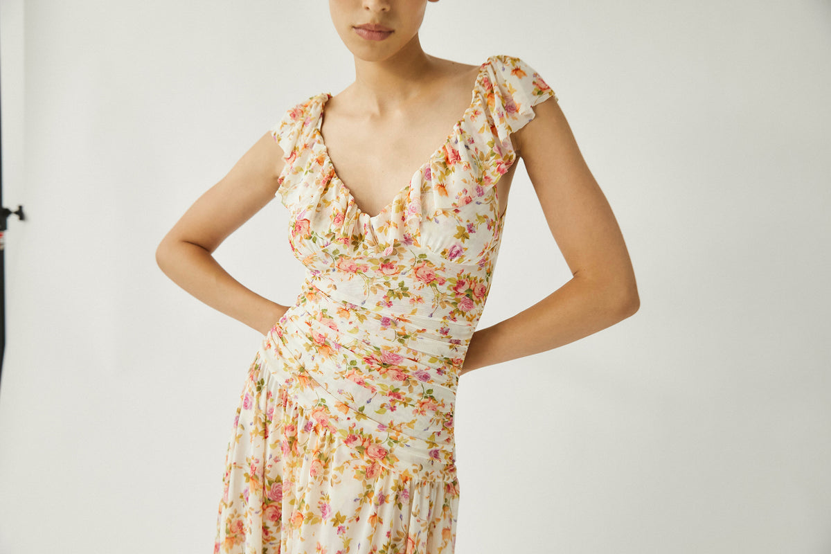 Pyana Midi Dress | Floral