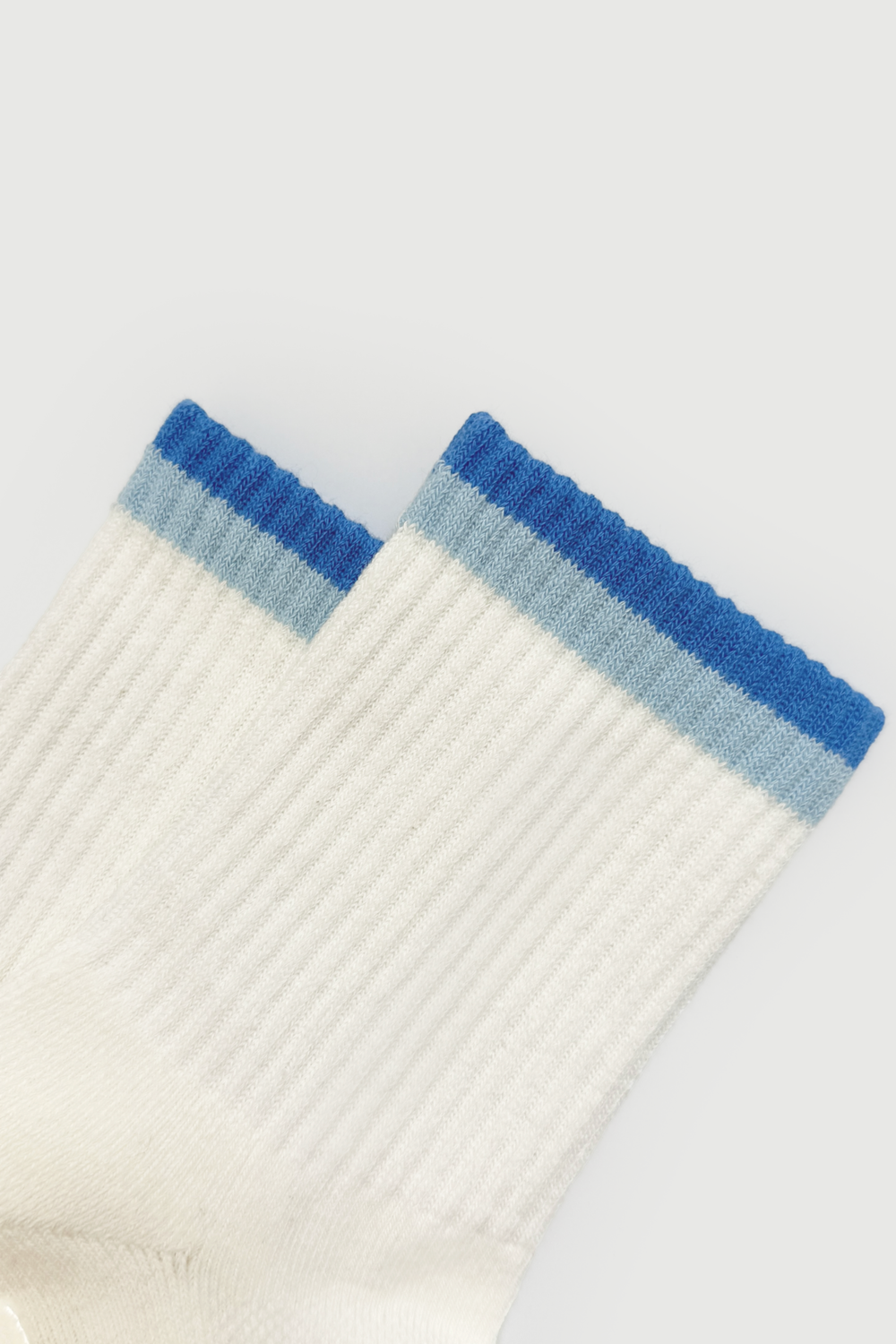 Cassis Striped Crew Grip Sock