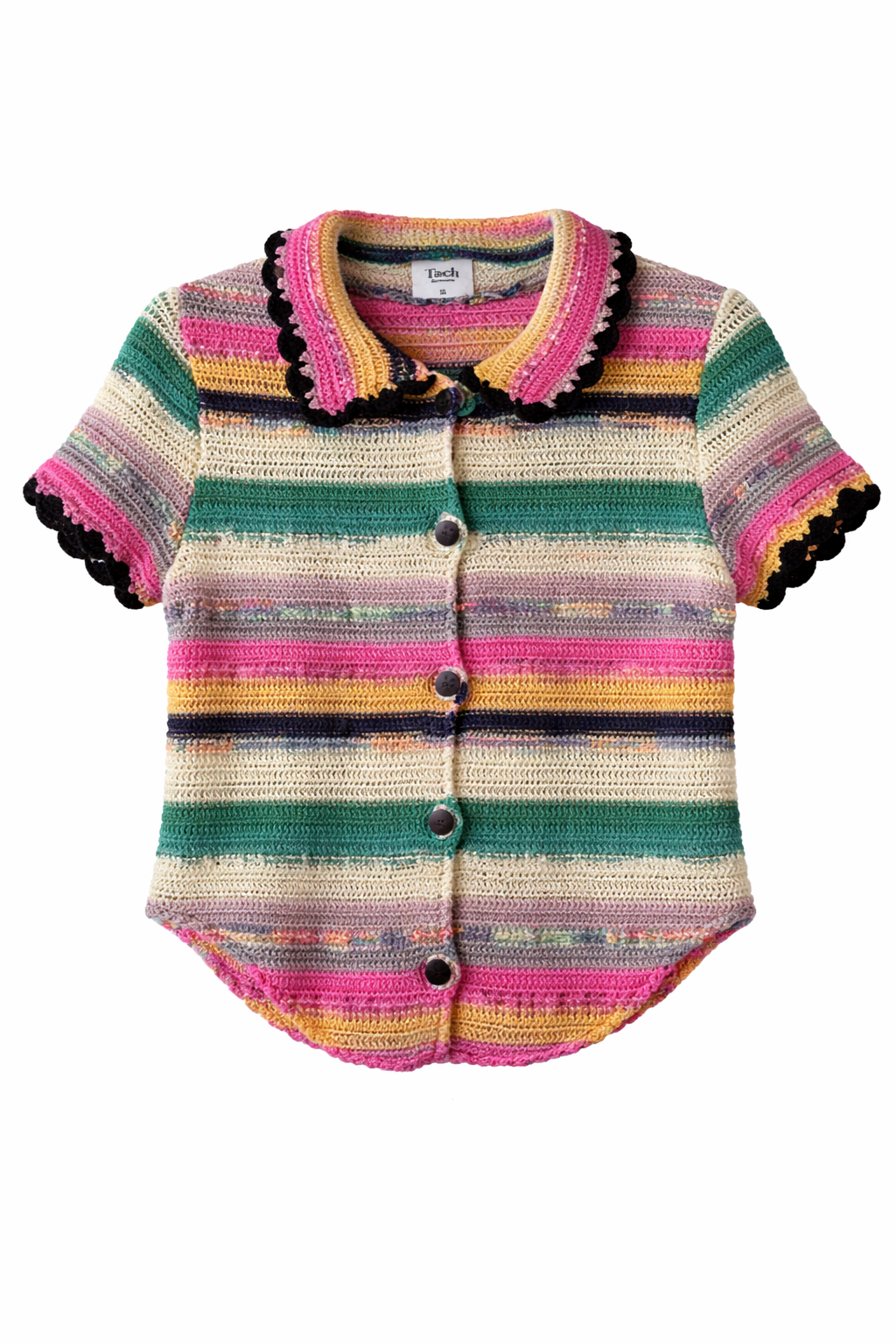 Olivia Top | Yellow / Magenta