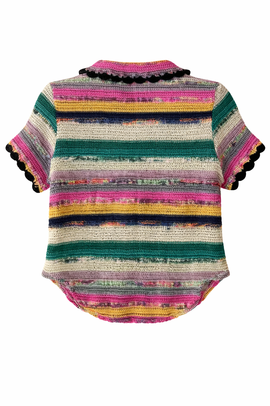 Olivia Top | Yellow / Magenta