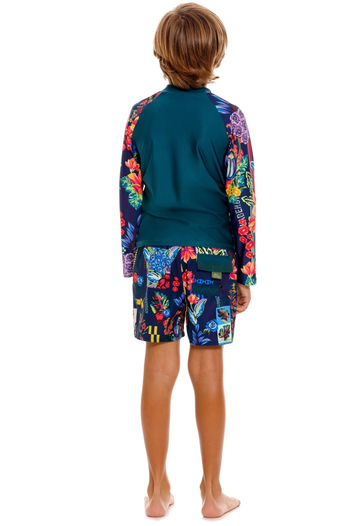 Noah Kids' Rashguard | Citrus