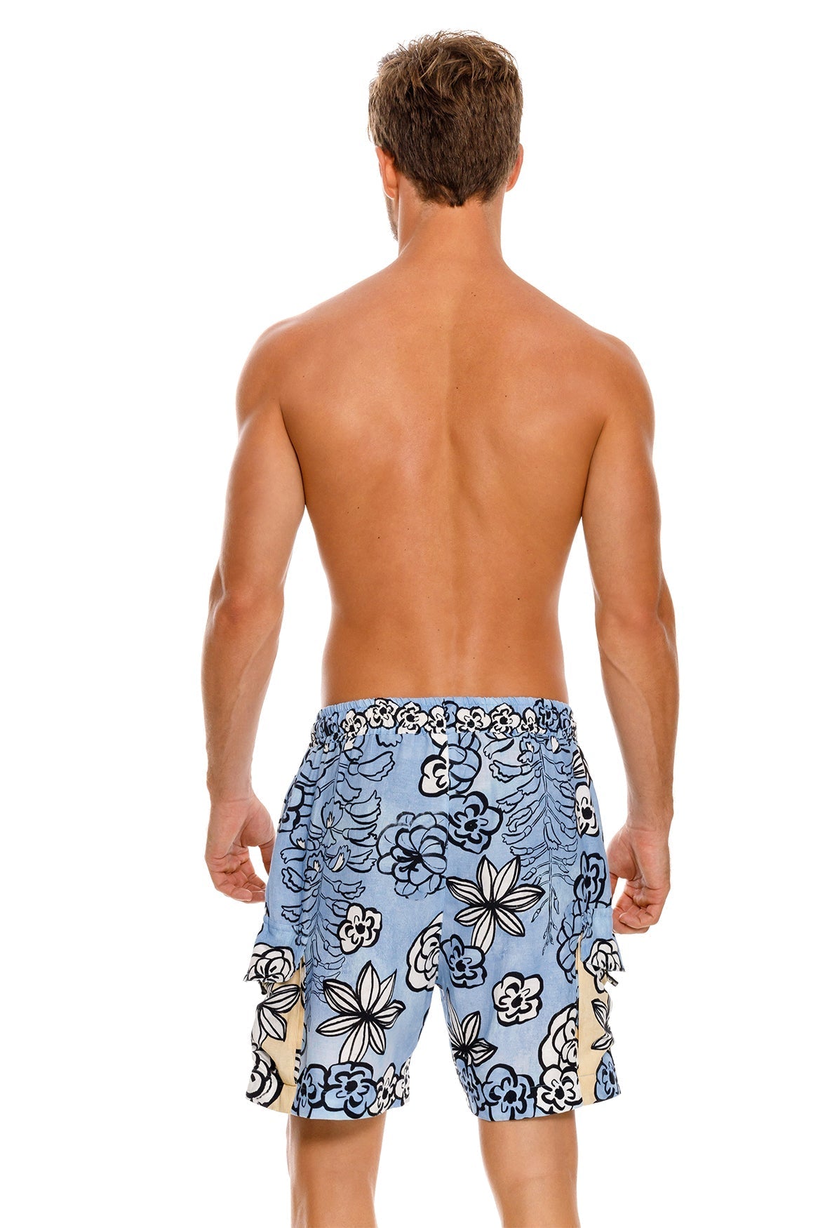Marcus Men's Swim Trunks | Clay