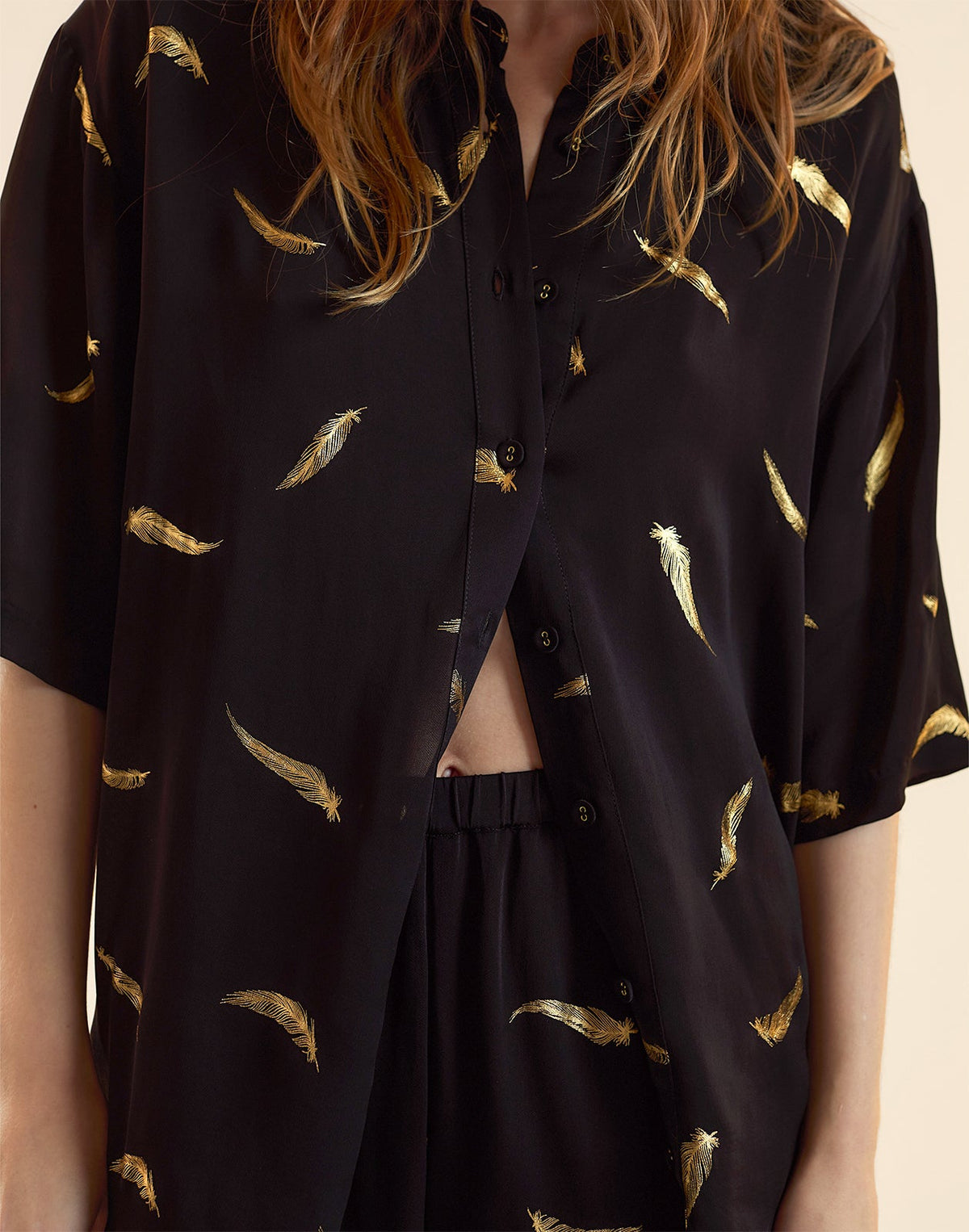 Cynthia Rowley Light as a Feather Camp Shirt