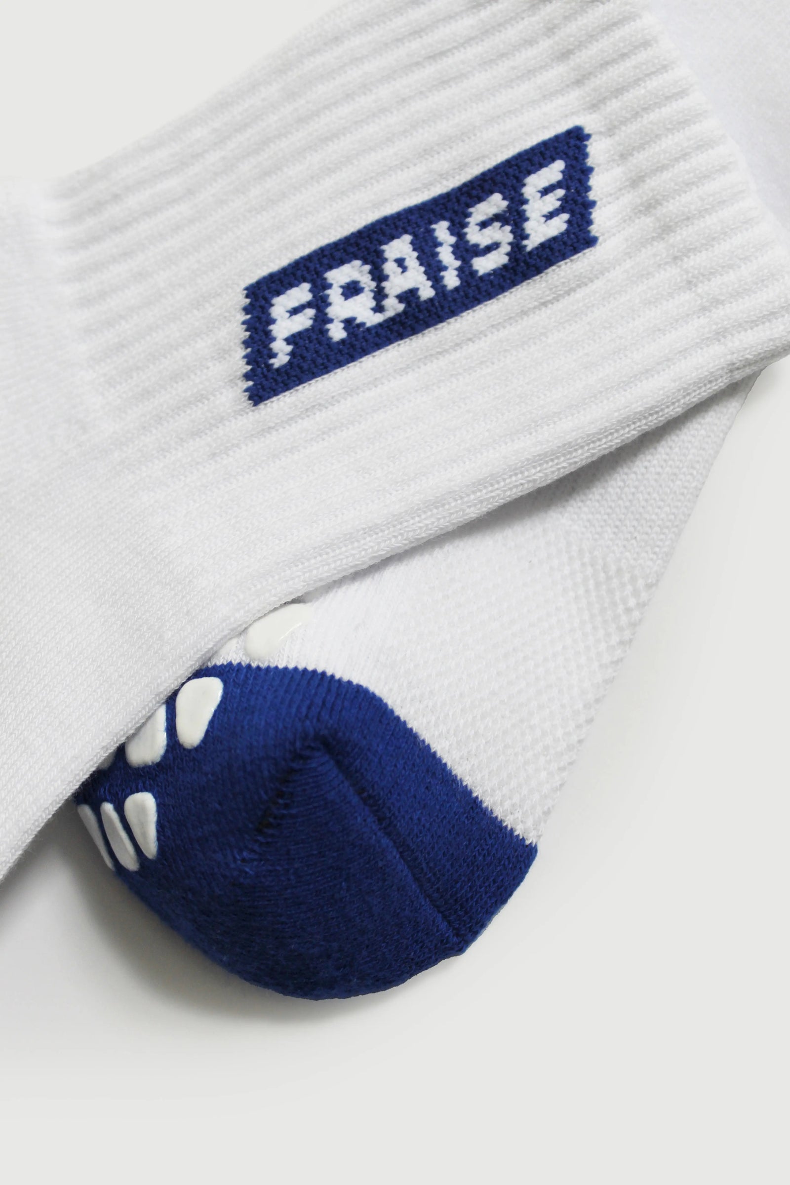 Cobalt Dipped Crew Grip Sock