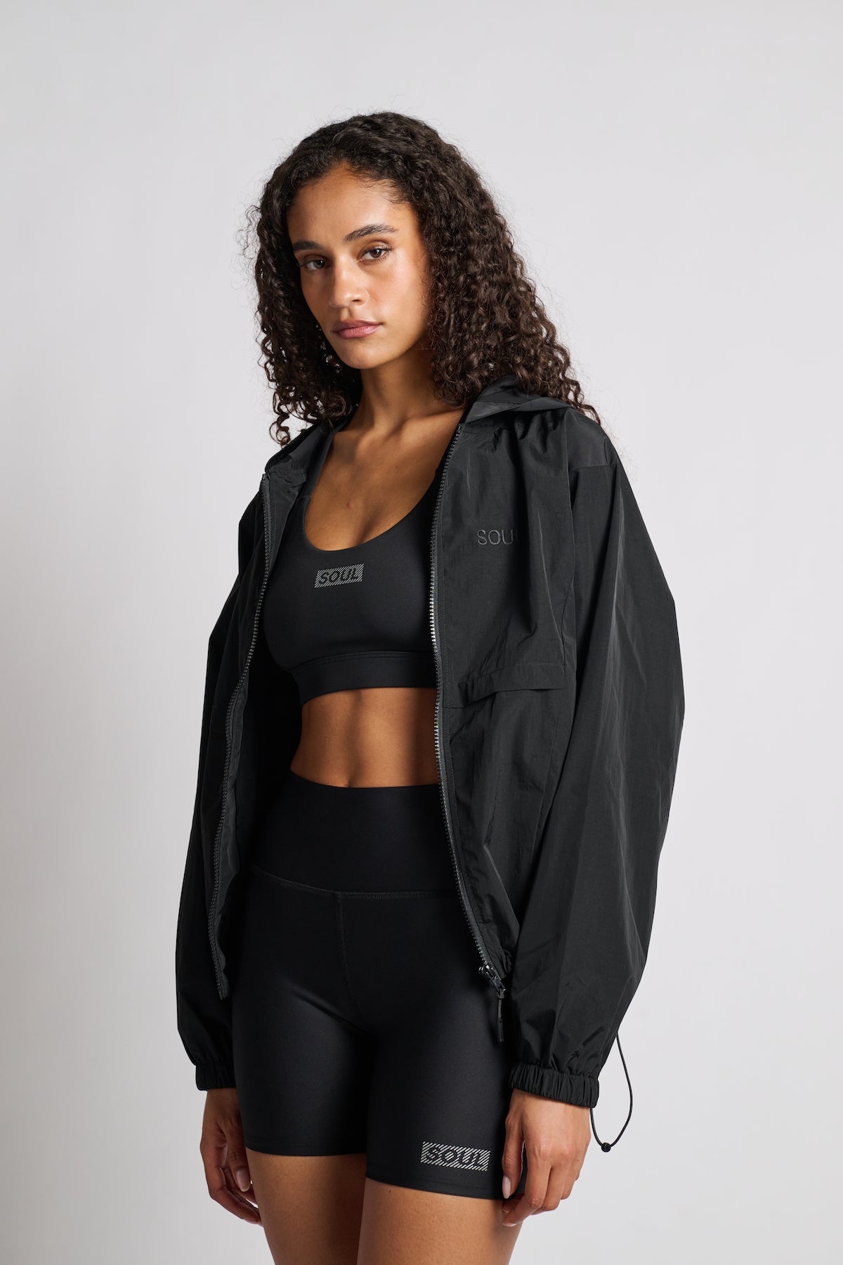Cropped Windbreaker | Soul by SoulCycle