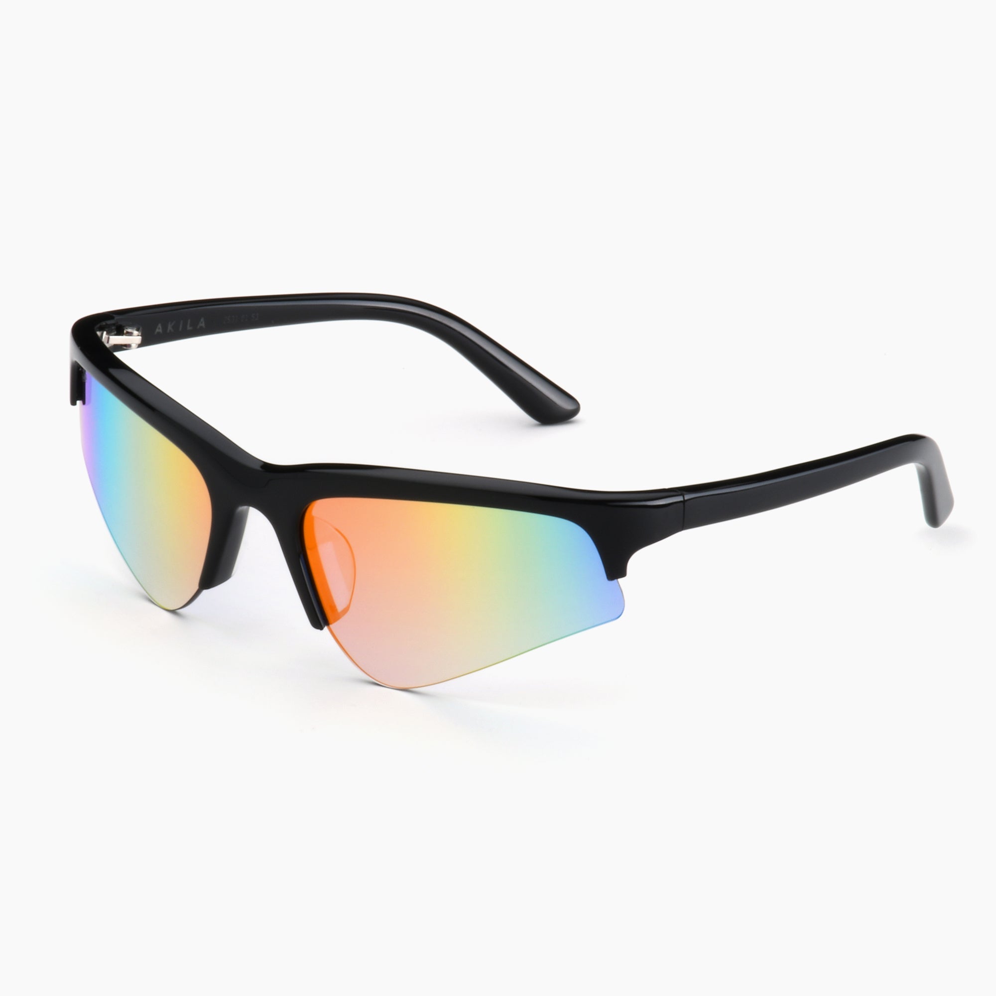 Black / Rainbow Mirror