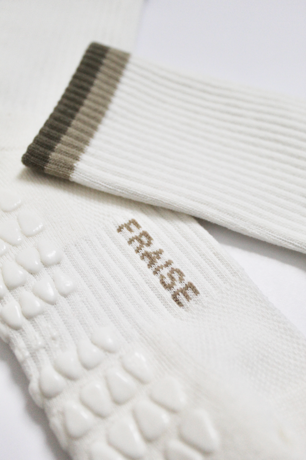 Cypress Striped Crew Grip Sock