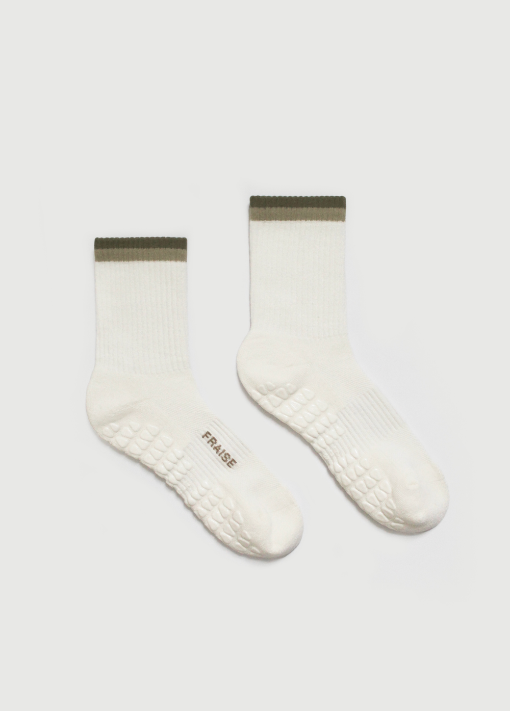 Cypress Striped Crew Grip Sock