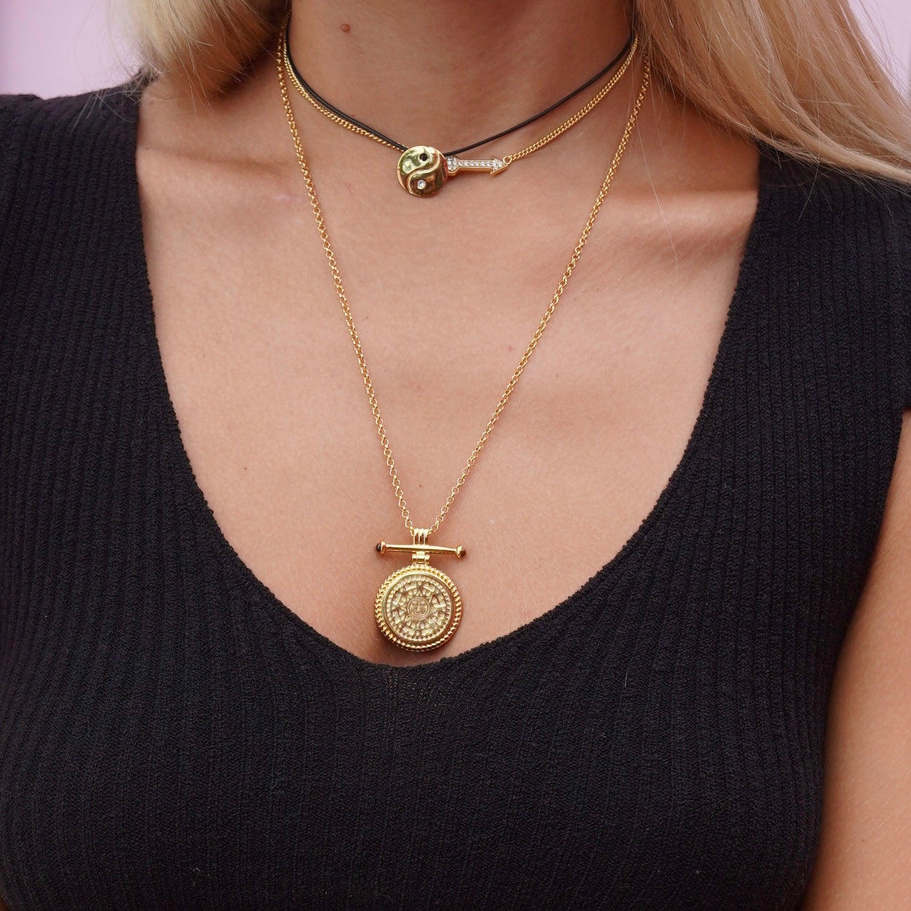 I Am Light Mayan Necklace