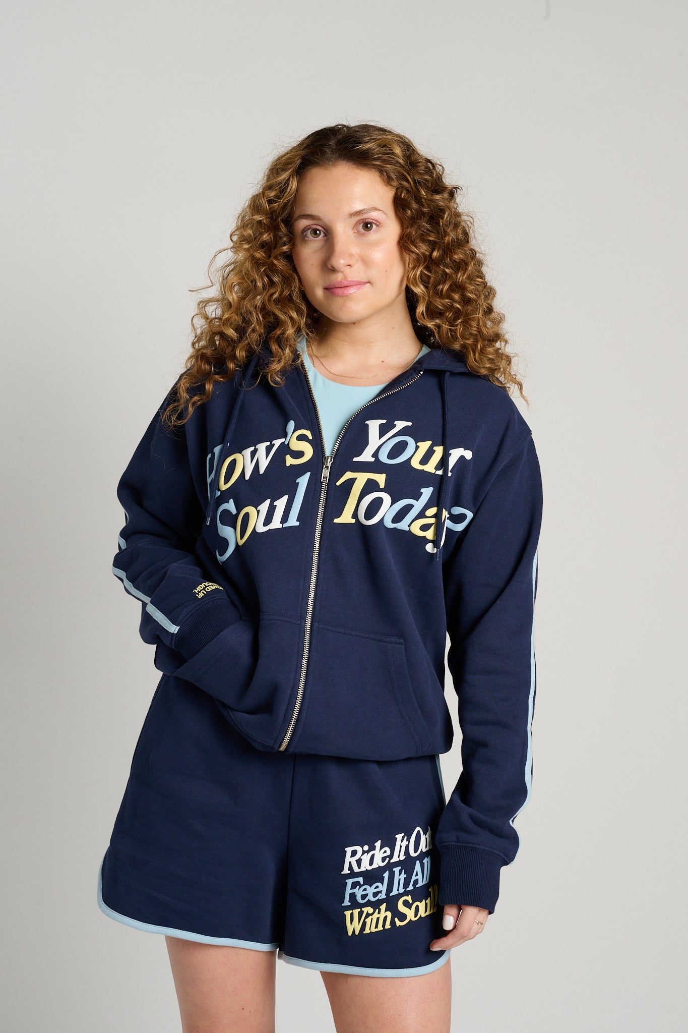 How's Your Soul Today Full Zip Sweatshirt | The Mayfair Group