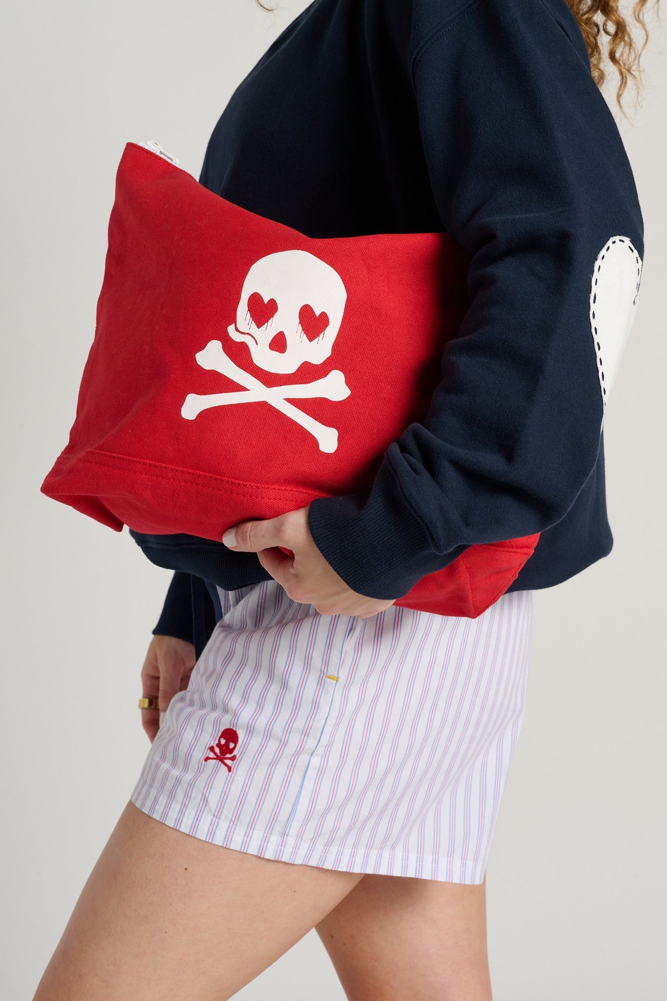 Heart + Skull Wristlet | Kerri Rosenthal