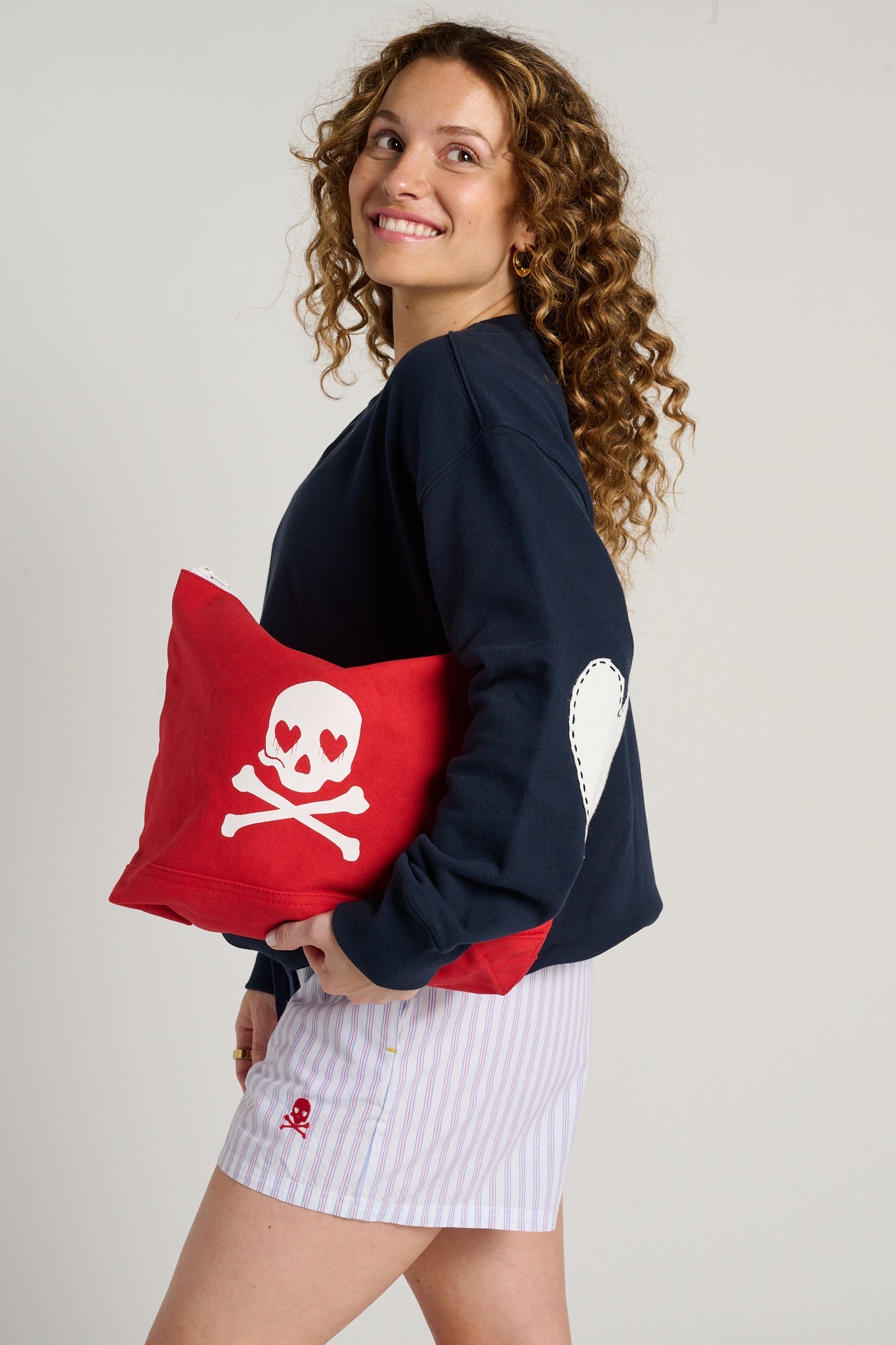 Heart + Skull Wristlet | Kerri Rosenthal