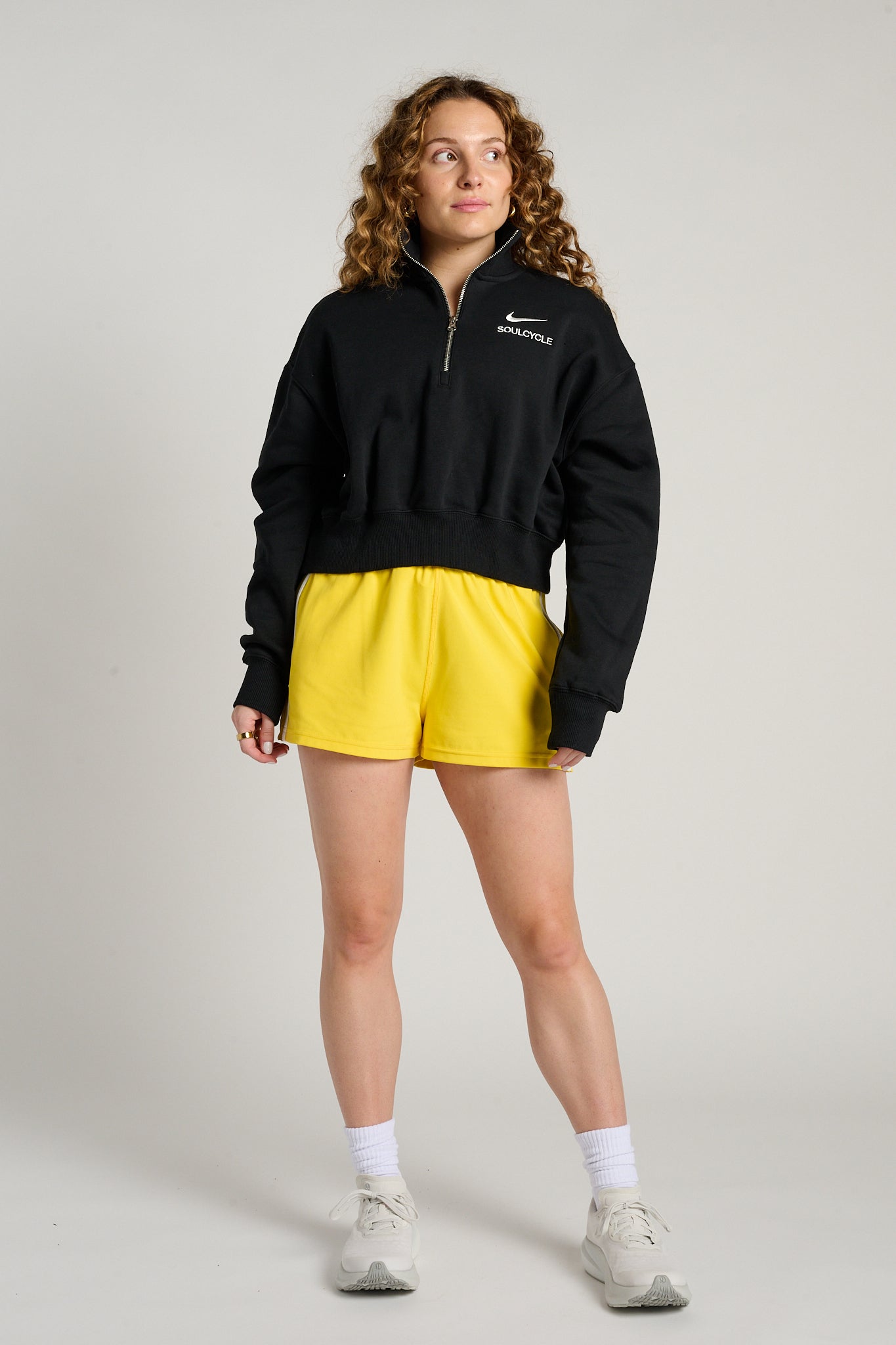 1/4-Zip Cropped Sweatshirt | Nike