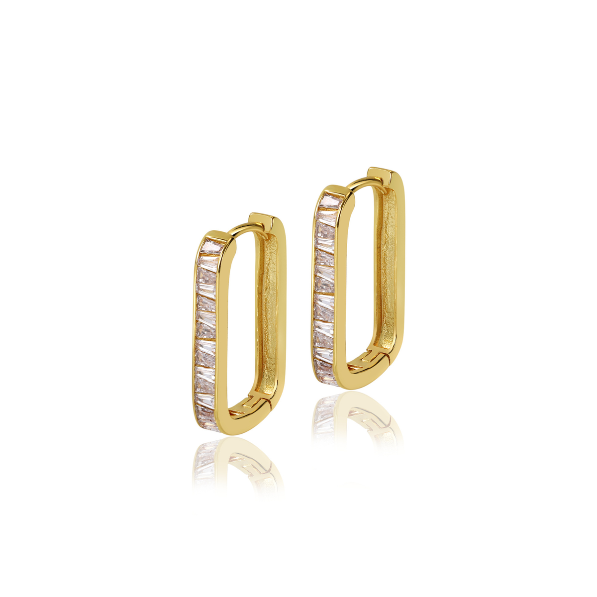 The Gherkin Frame Earrings