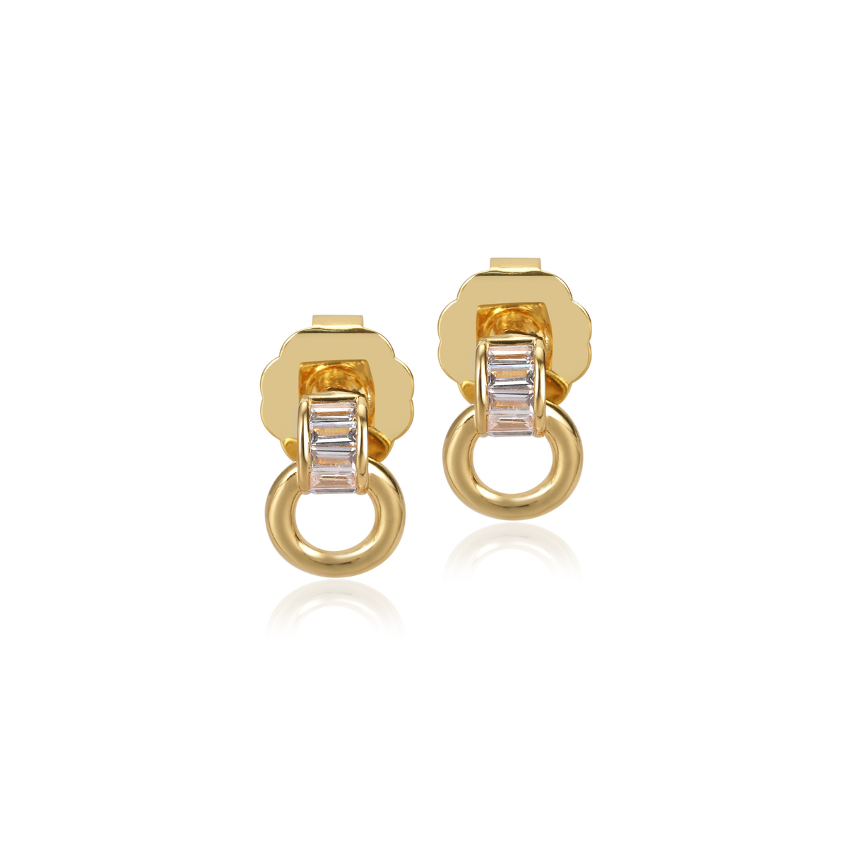 The Baguette Mini Hoops