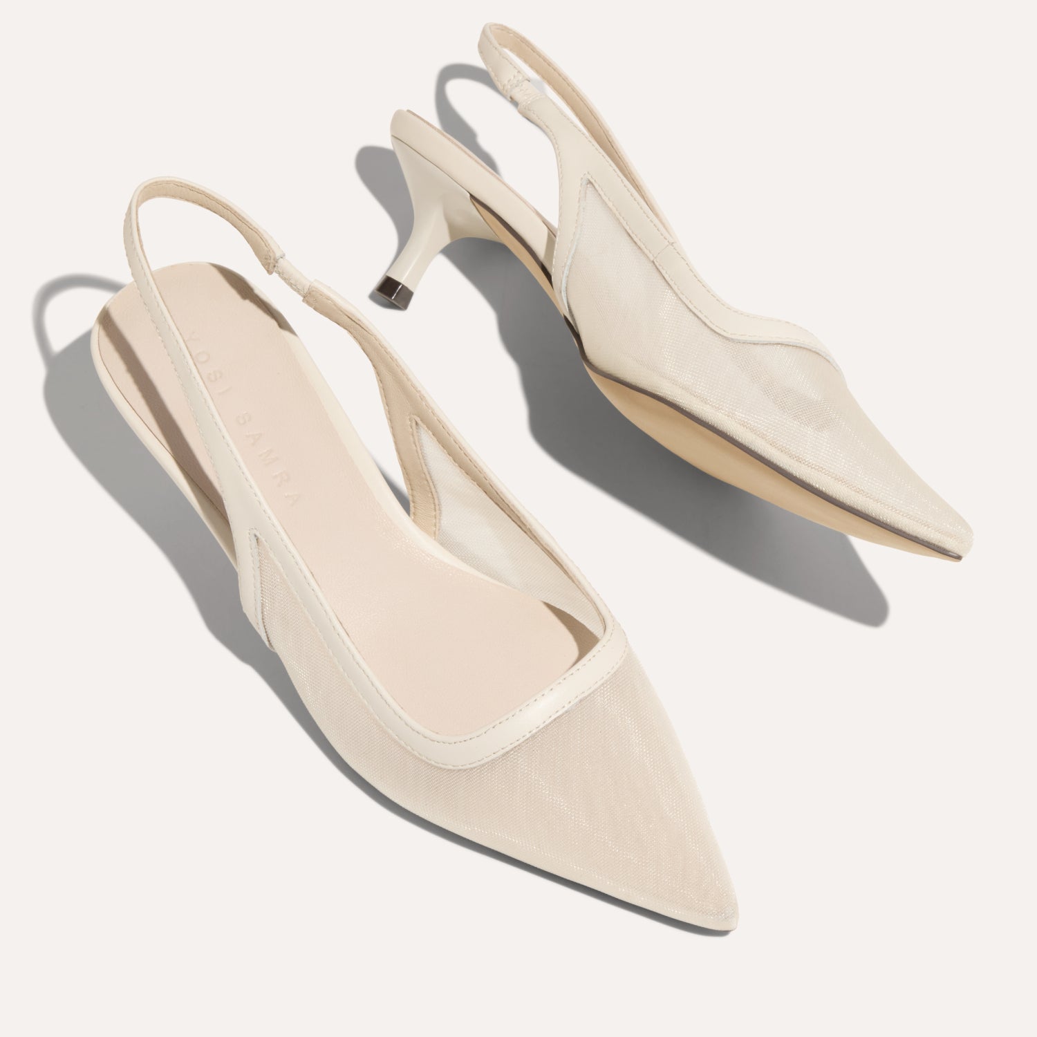 DELILAH IN CREAM MESH - Yosi Samra  -