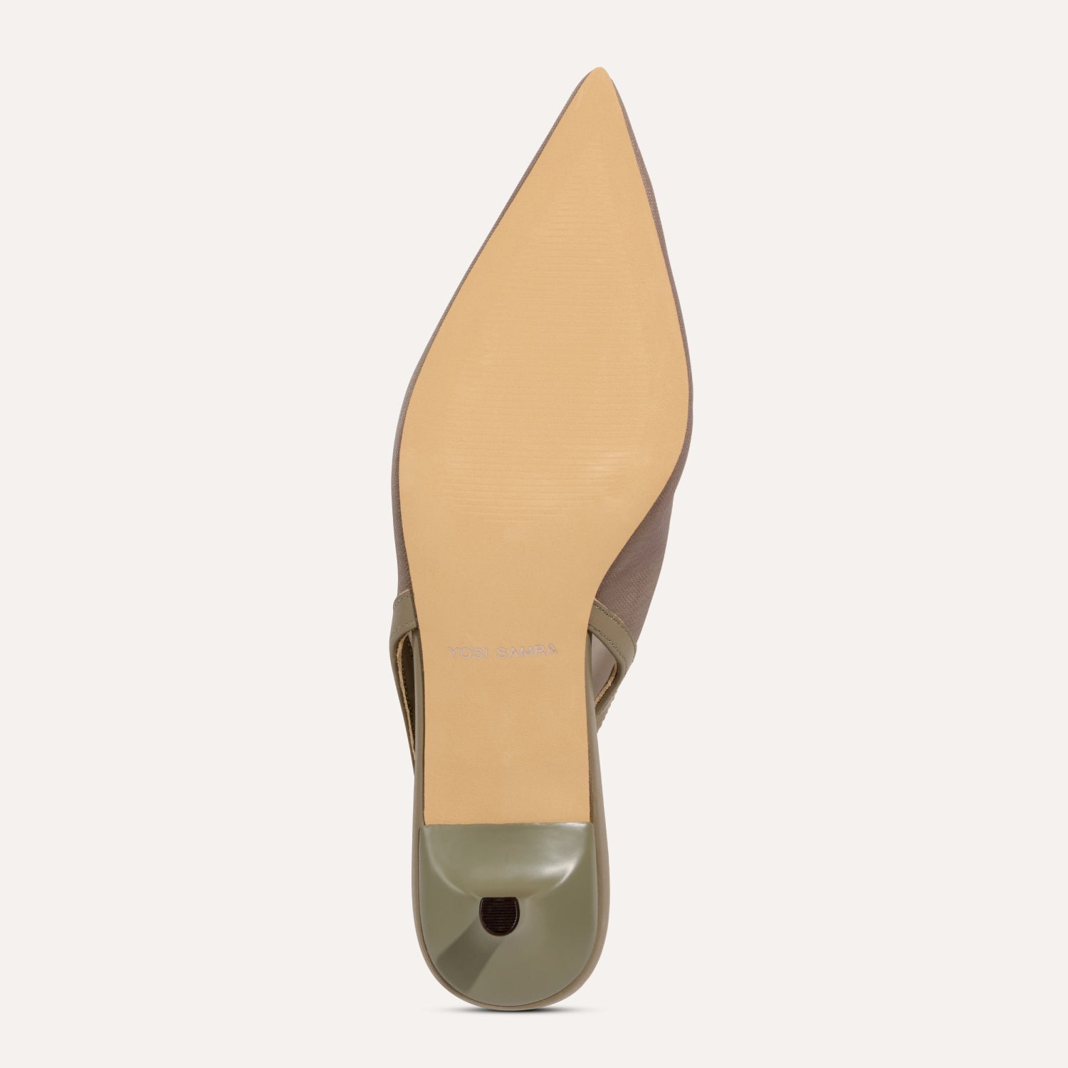 DELILAH IN TAUPE MESH - Yosi Samra  -