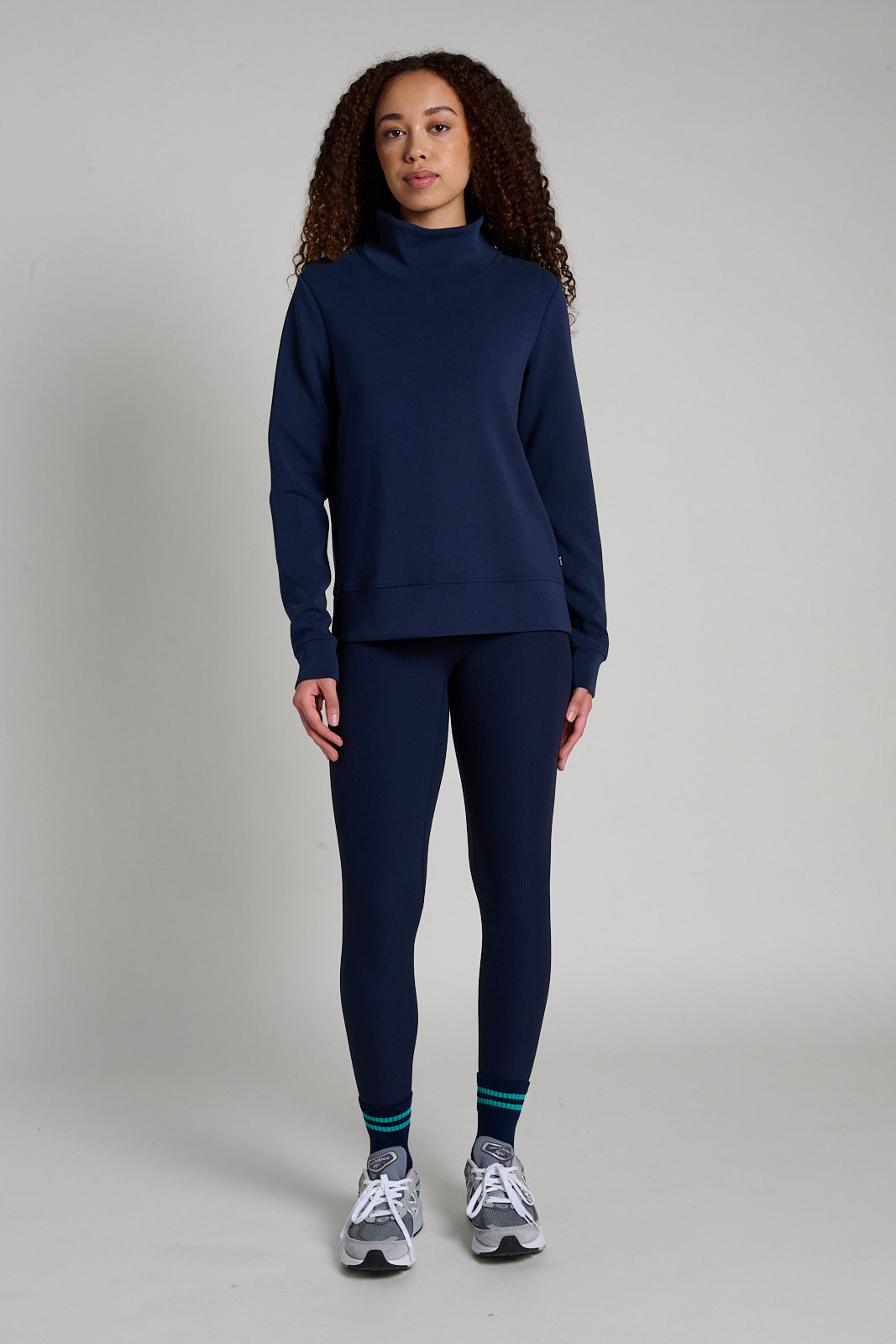 Dreamweave Mock Neck Sweatshirt | MPG