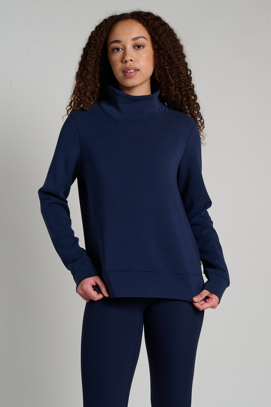 Dreamweave Mock Neck Sweatshirt | MPG