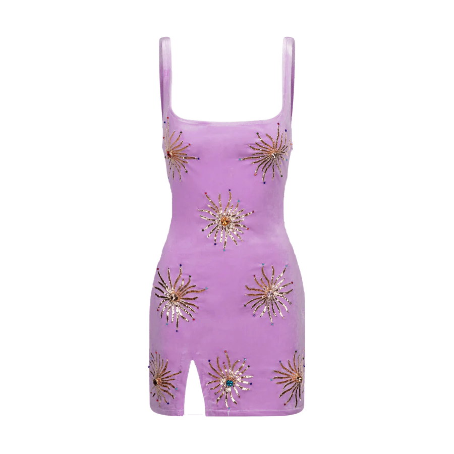Callie Dress | Purple