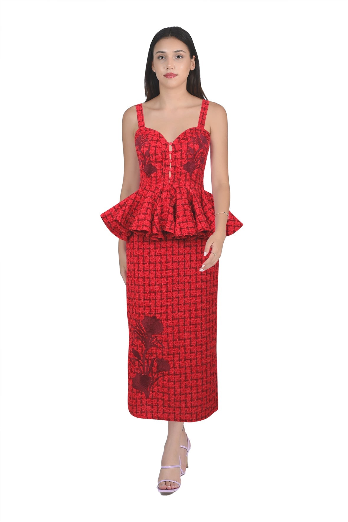 Gulia | Red Plaid