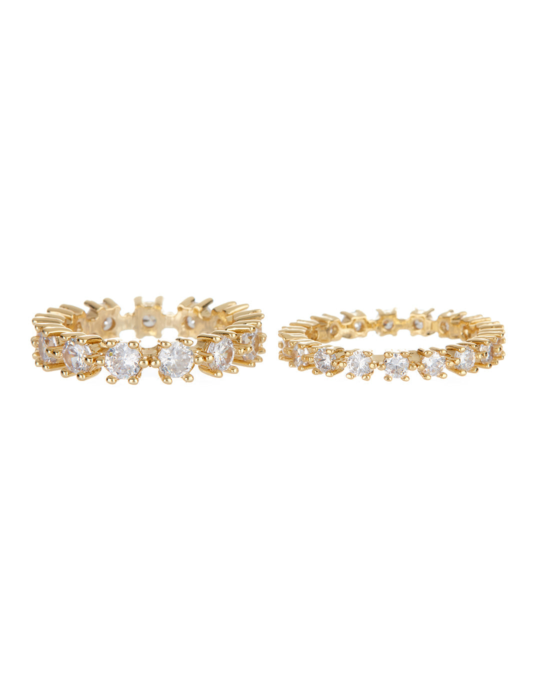 Diamond Bijoux Ring Set- Gold