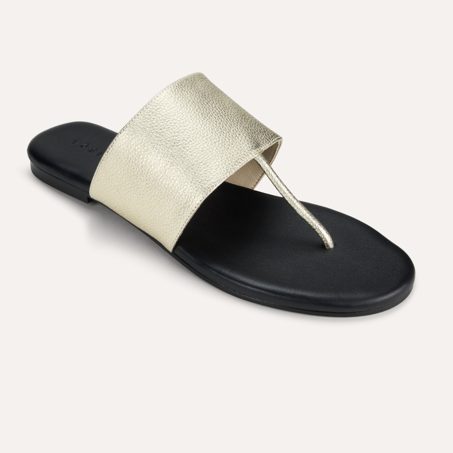 ELLA IN GOLD METALLIC LEATHER - Yosi Samra  -
