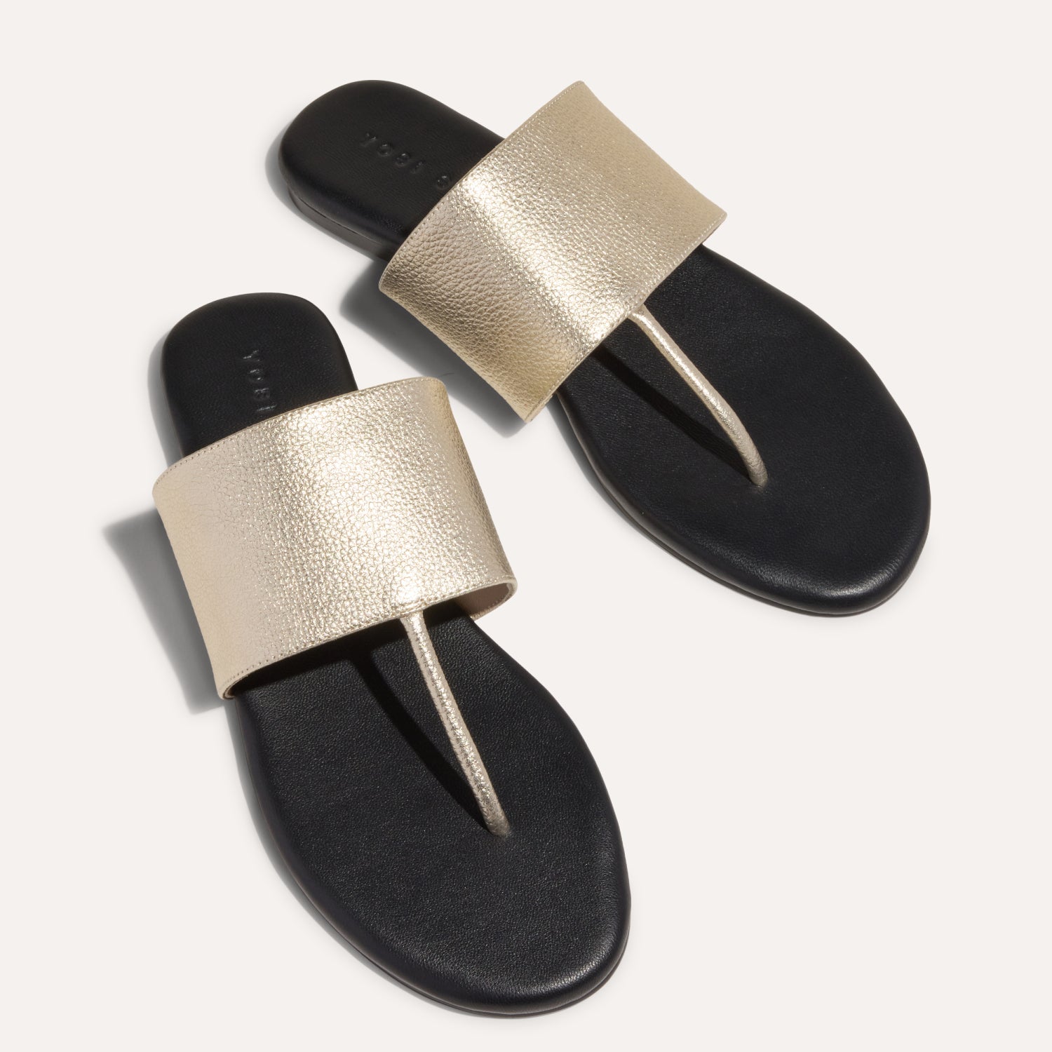 ELLA IN GOLD METALLIC LEATHER - Yosi Samra  -
