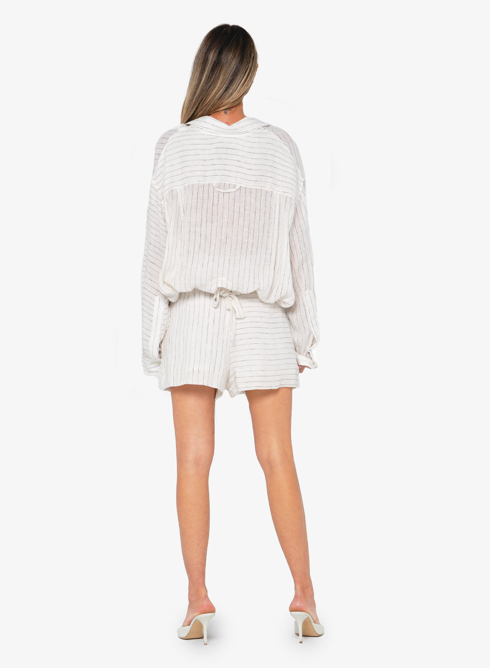 Marlow Short (Black Stripe)