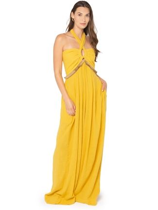 Esme Jumpsuit (Chartreuse )