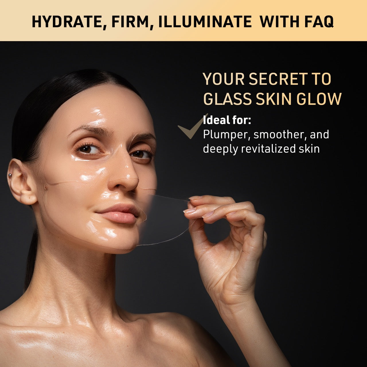 FAQ Hydrogel Face Mask x 5