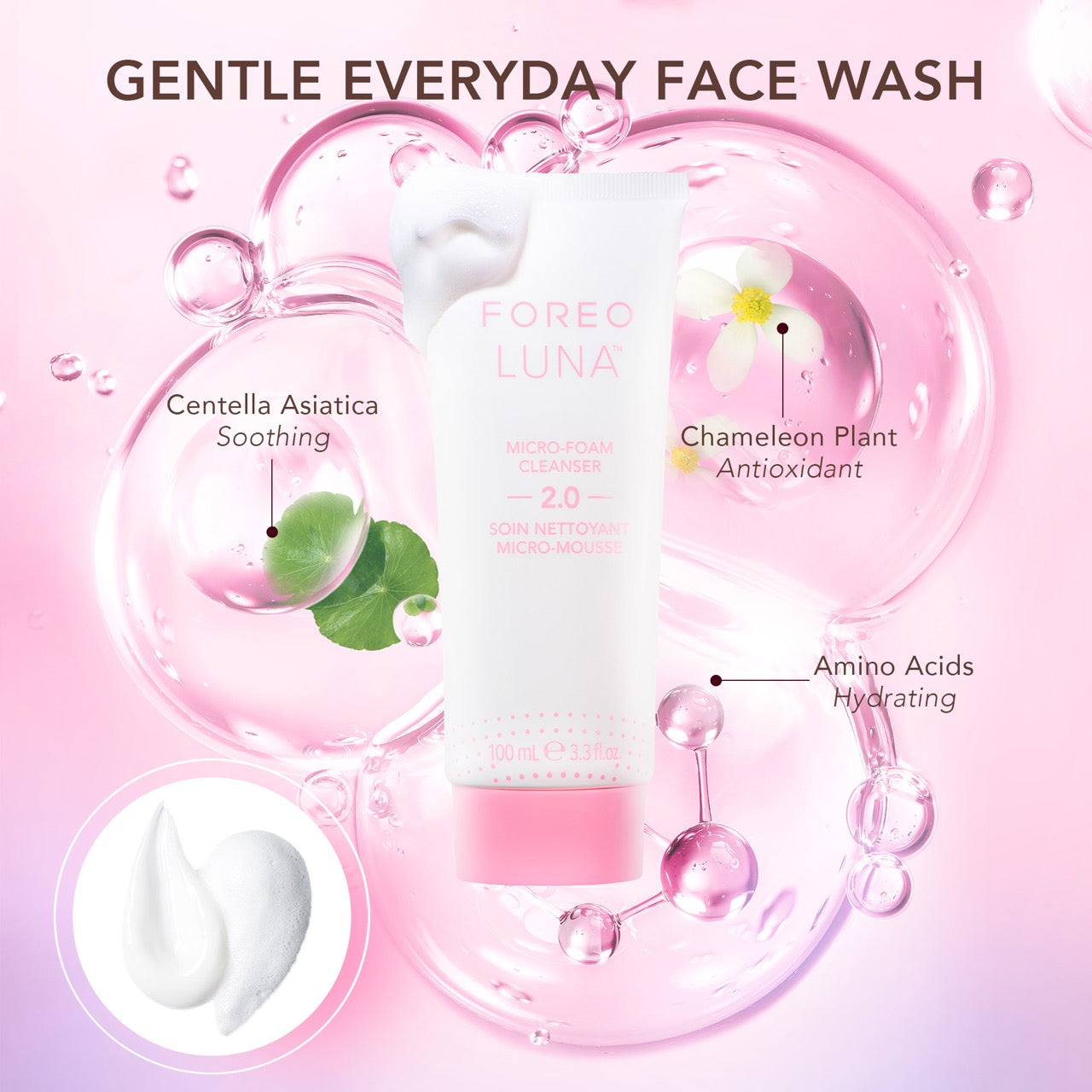 LUNA Micro-Foam Cleanser 2.0 100ml GL