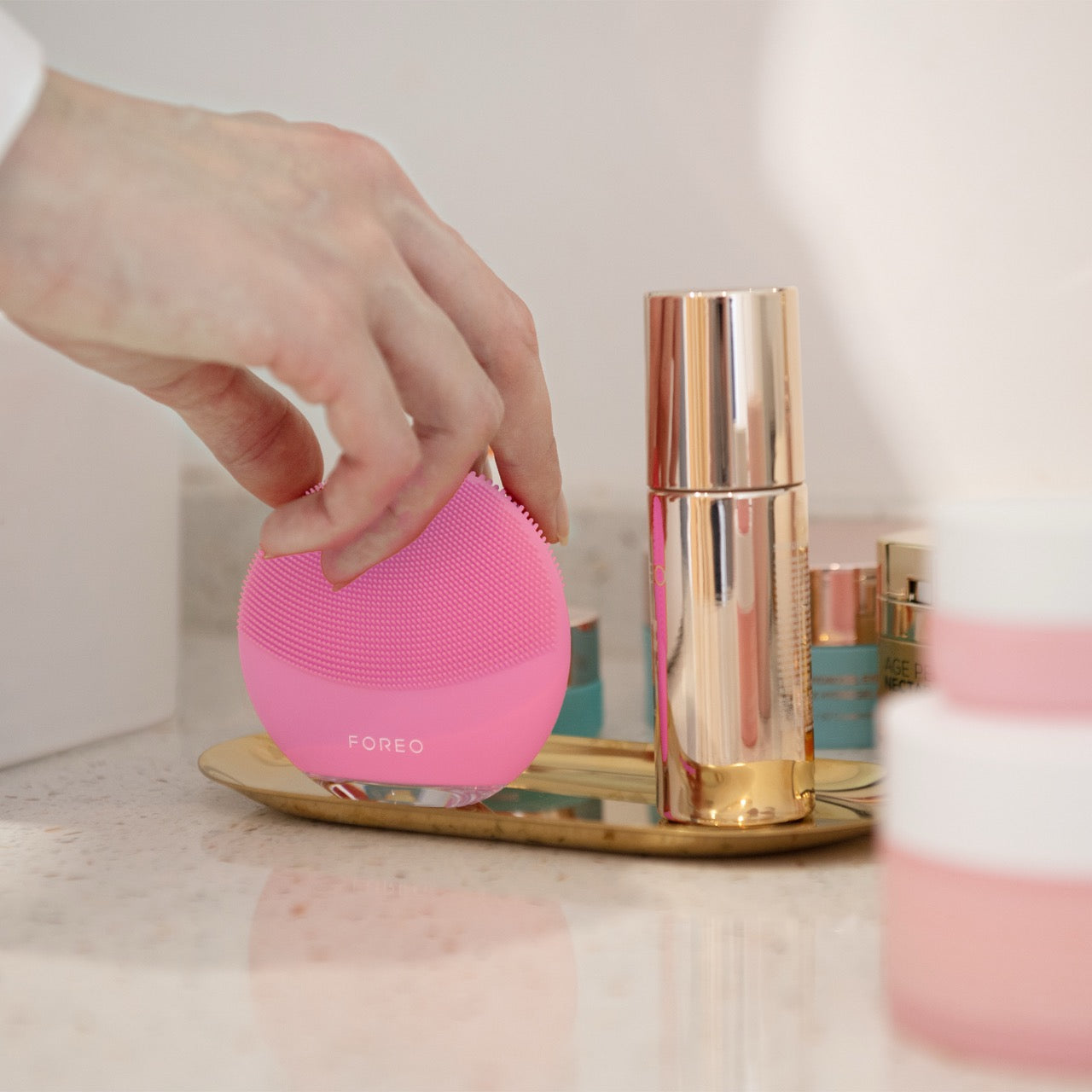 LUNA 4 mini Pearl Pink