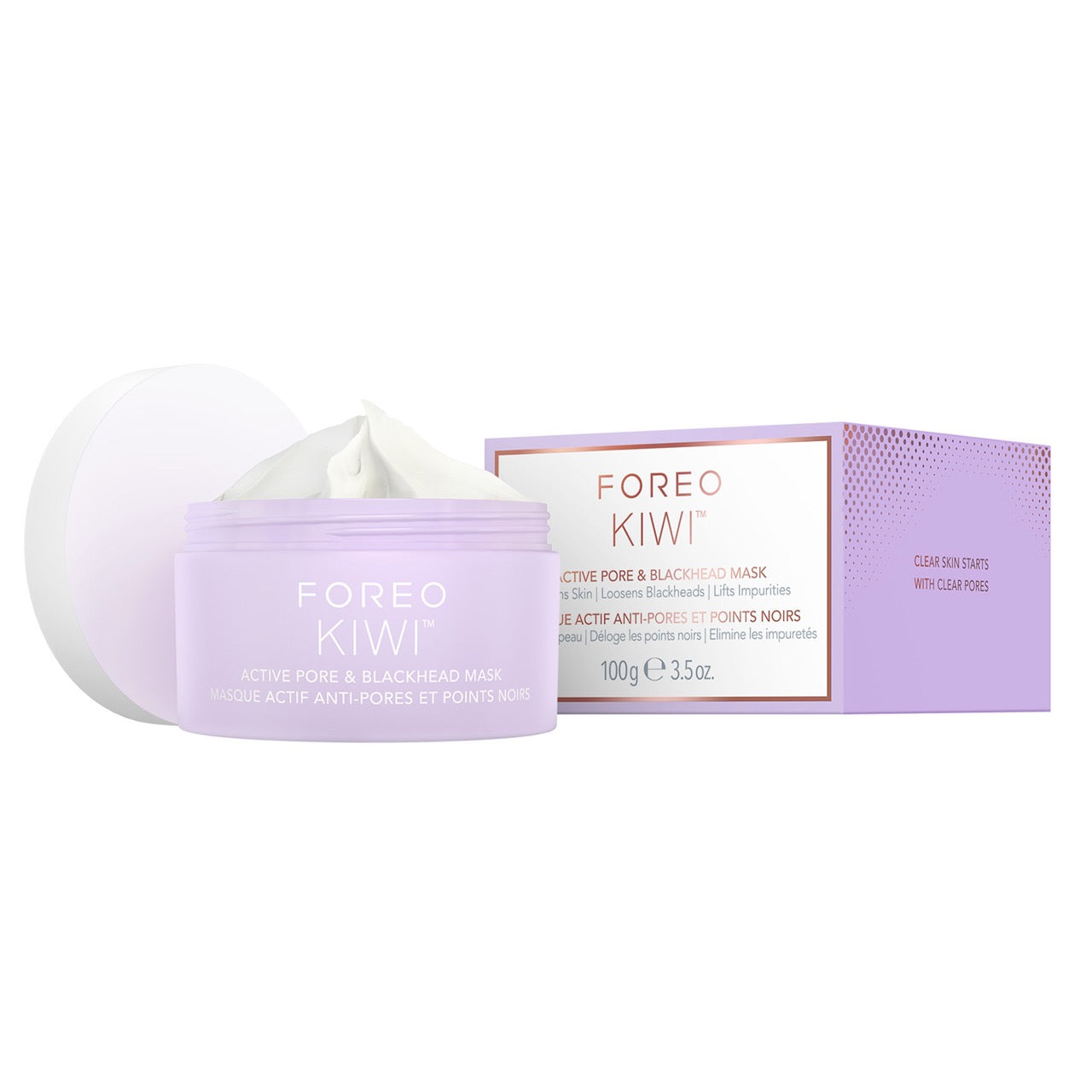 FOREO KIWI Active Pore & Blackhead Mask 100g