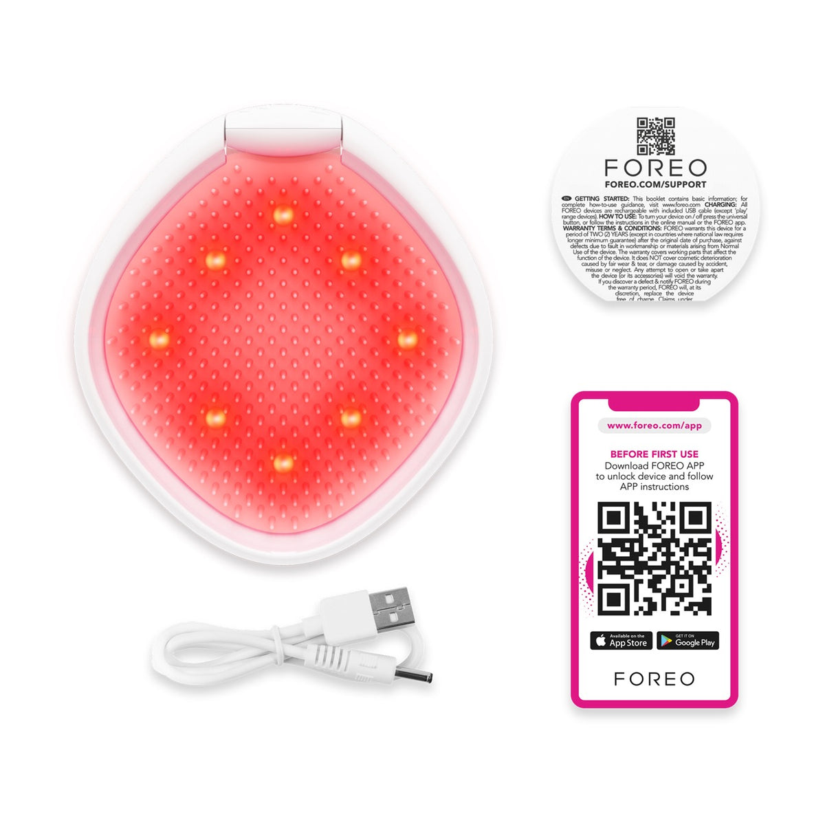 FLIP play red light hairbrush Tickle Me Pink!