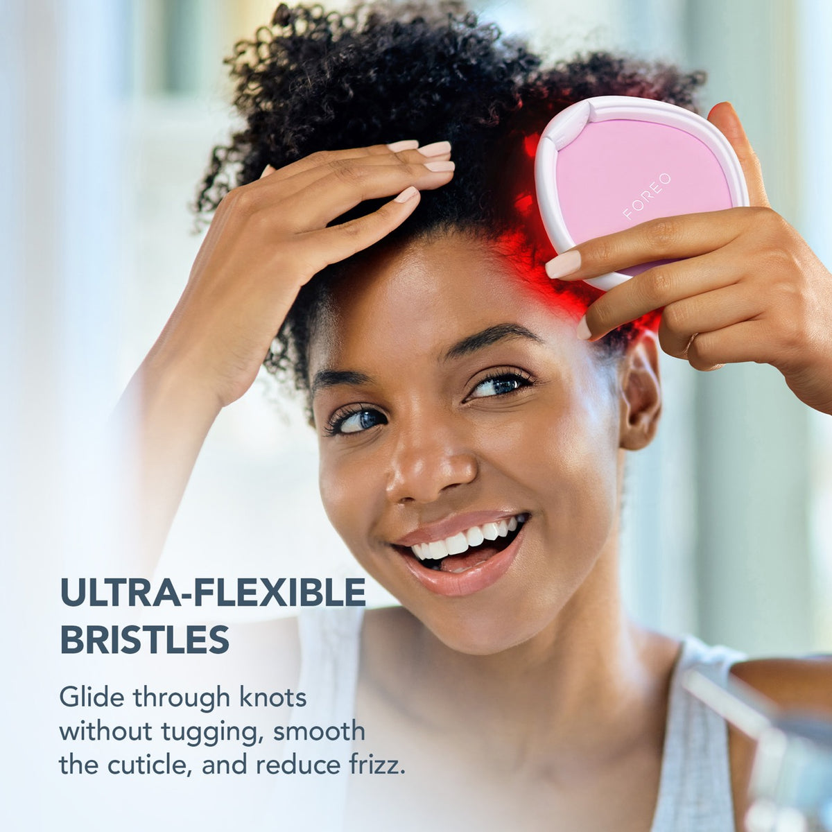 FLIP play red light hairbrush Tickle Me Pink!