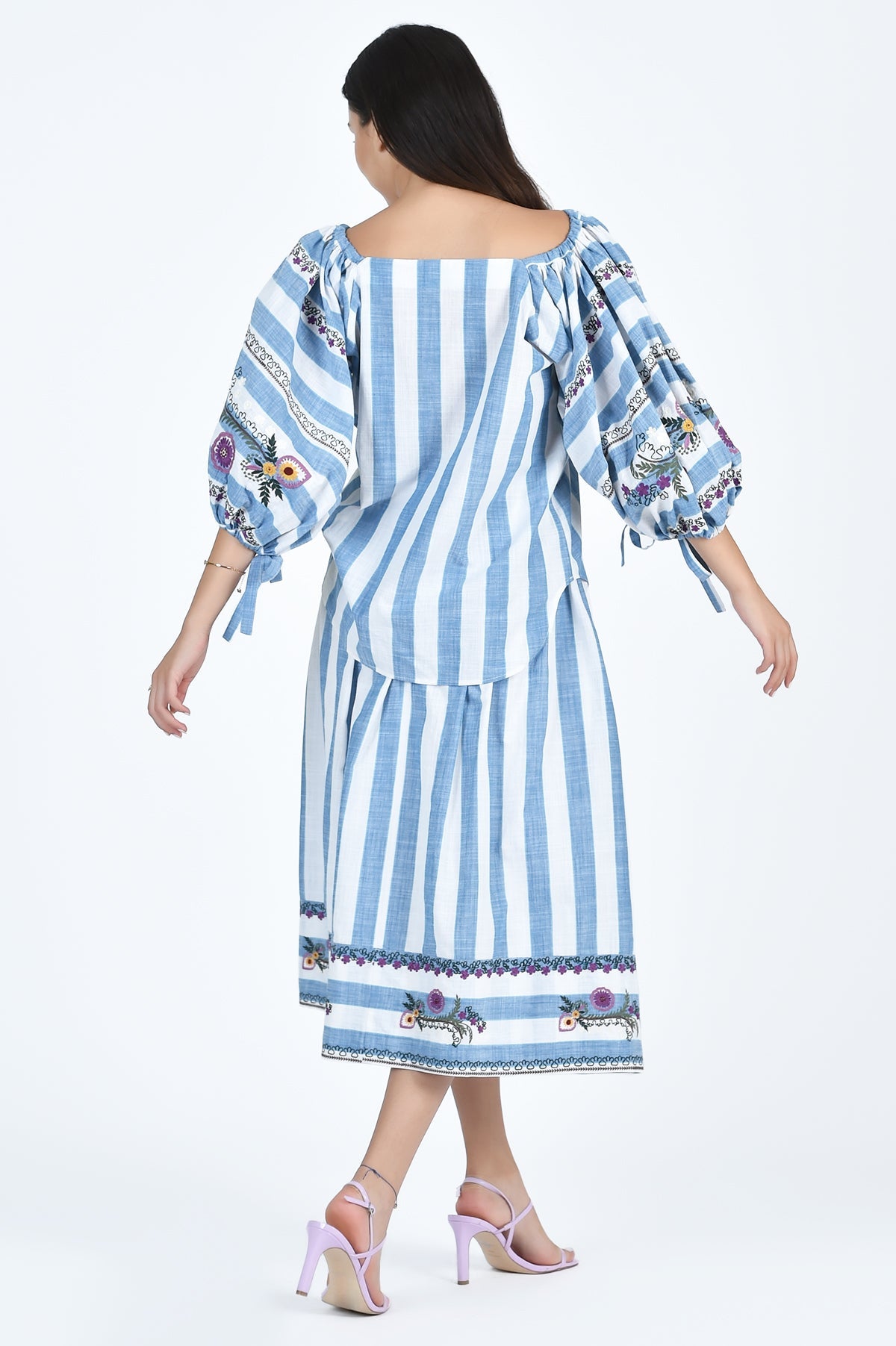 Gabriel Top | Blue Stripes