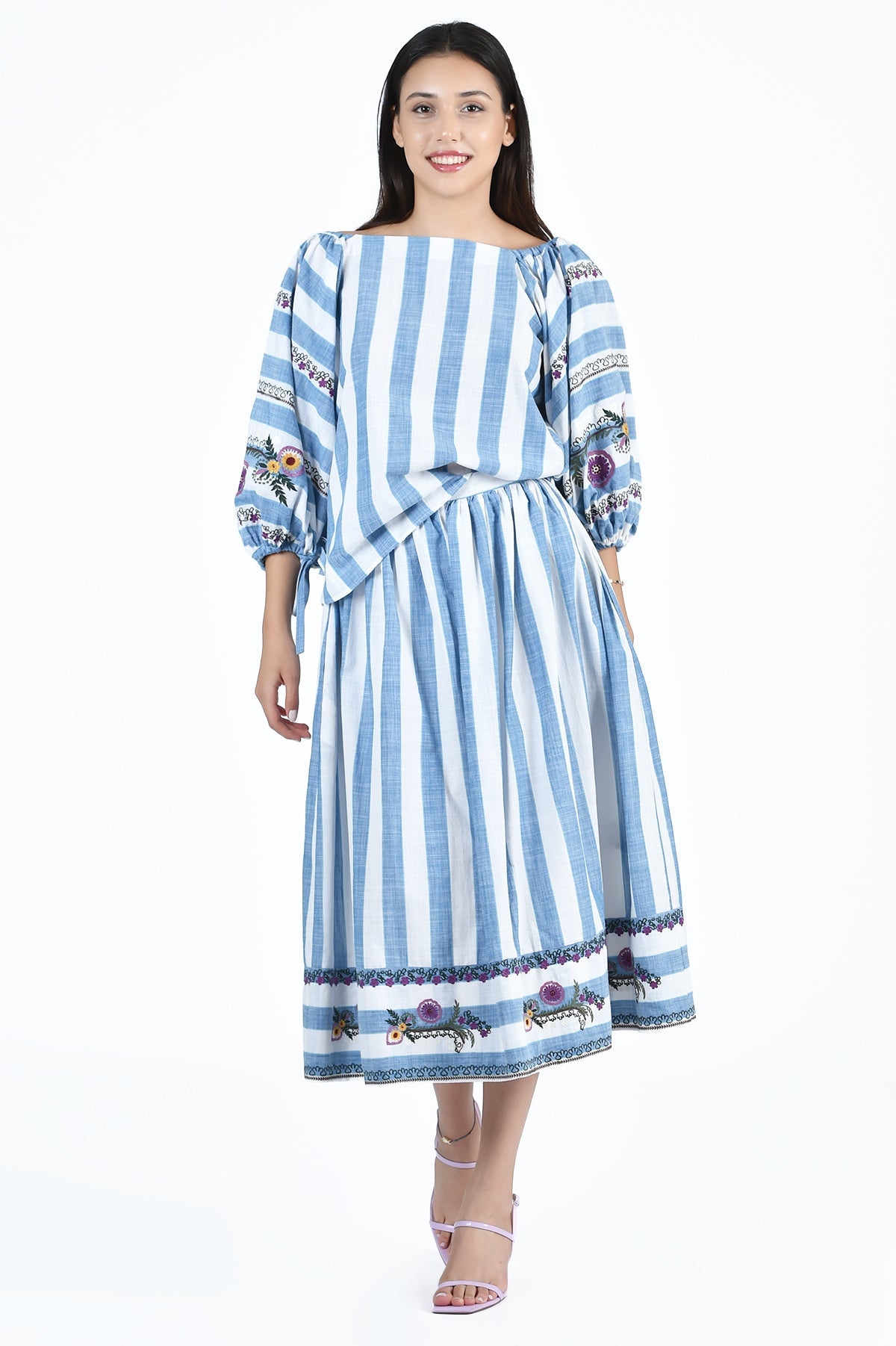 Gabriel Top | Blue Stripes