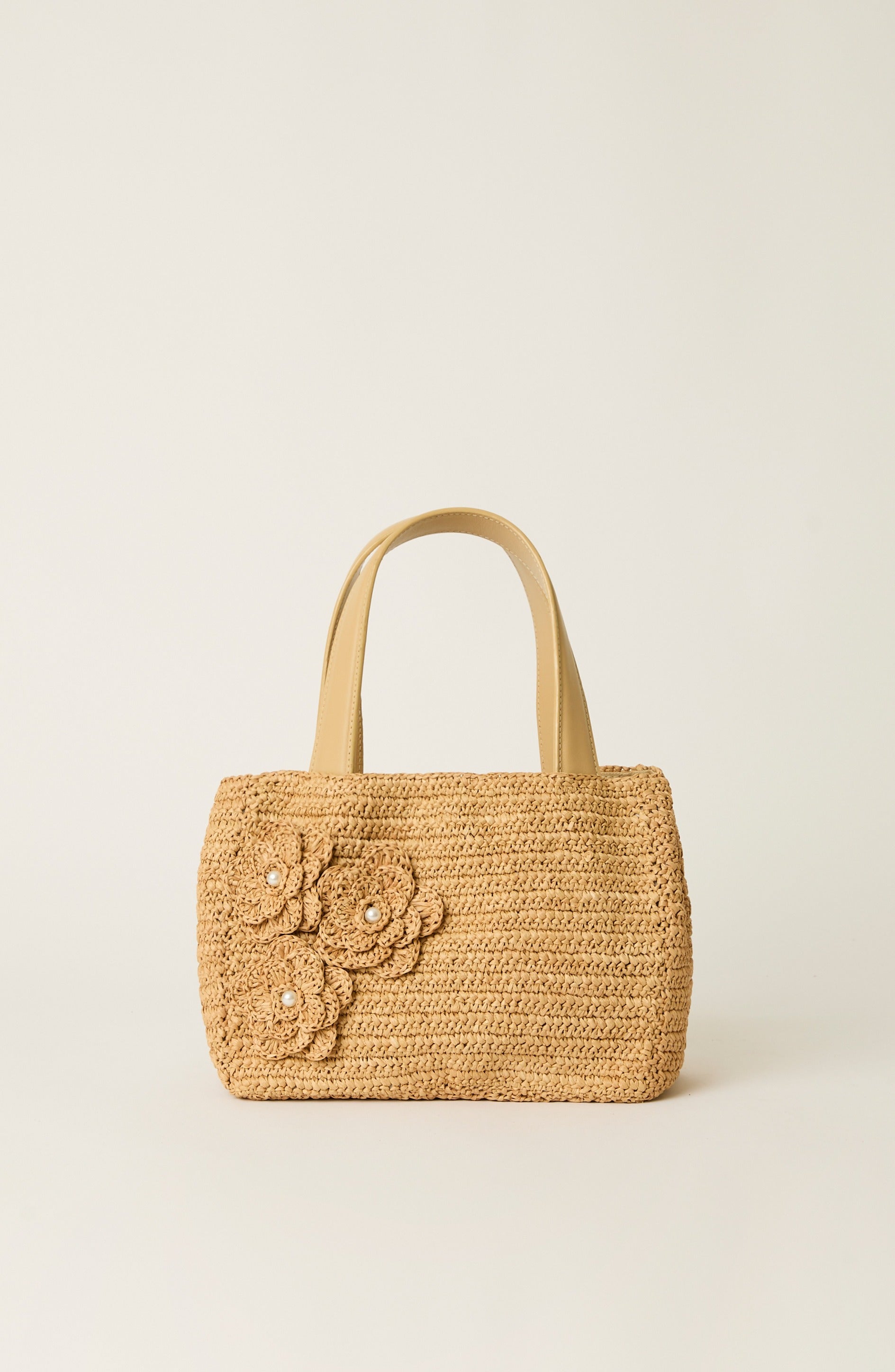 Florian Flower Small Tote | Honey