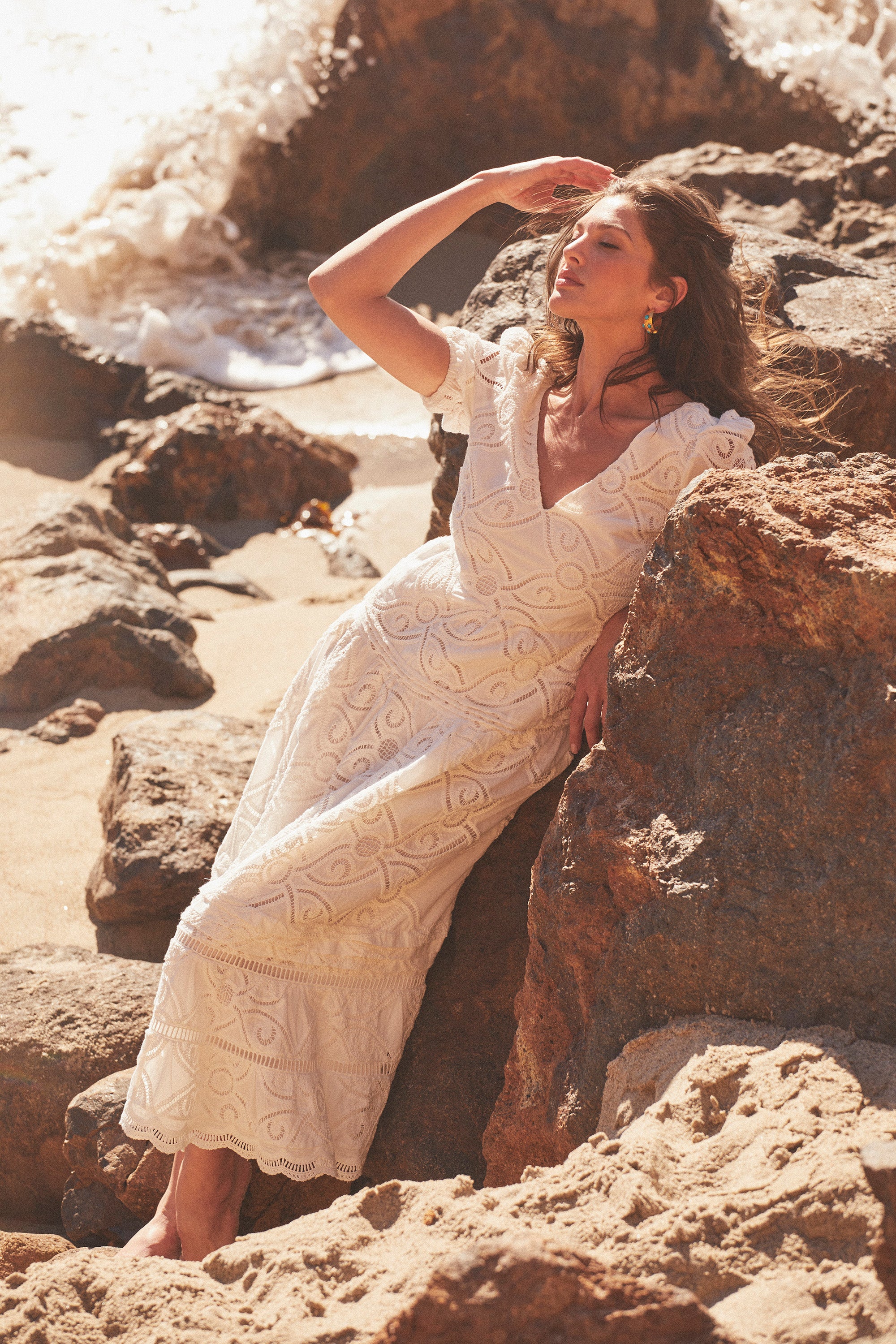 Freya Maxi Dress | White