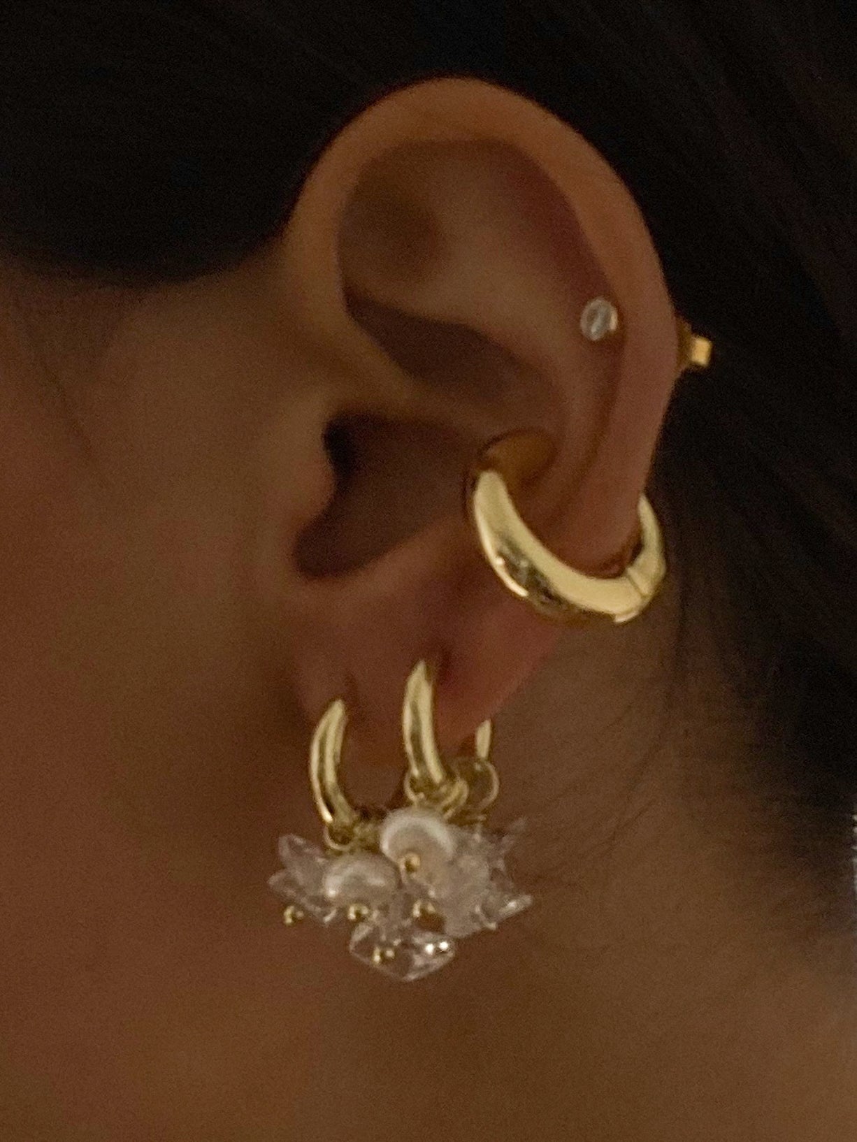 Amalfi Ear Cuff- Gold
