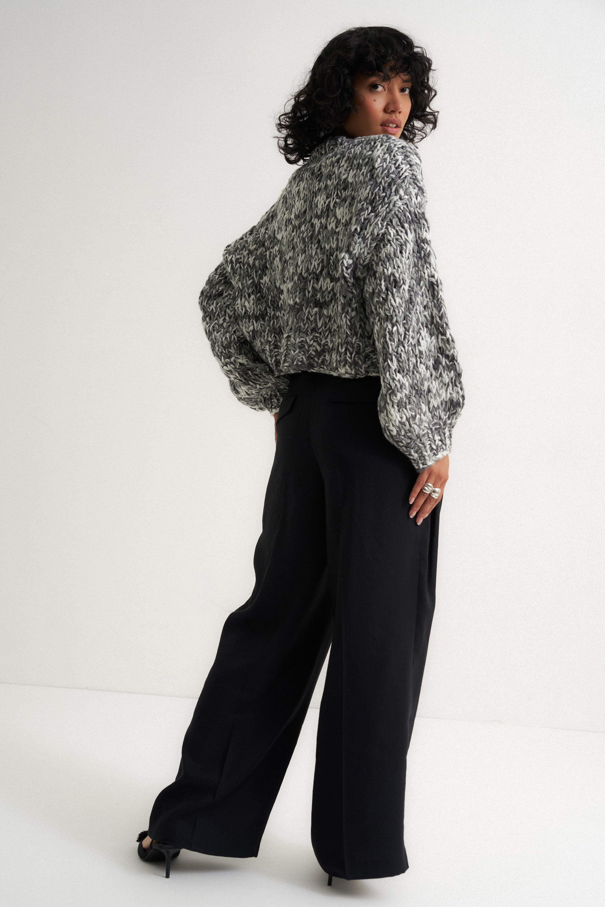 Gigi Cardigan - Black Multi